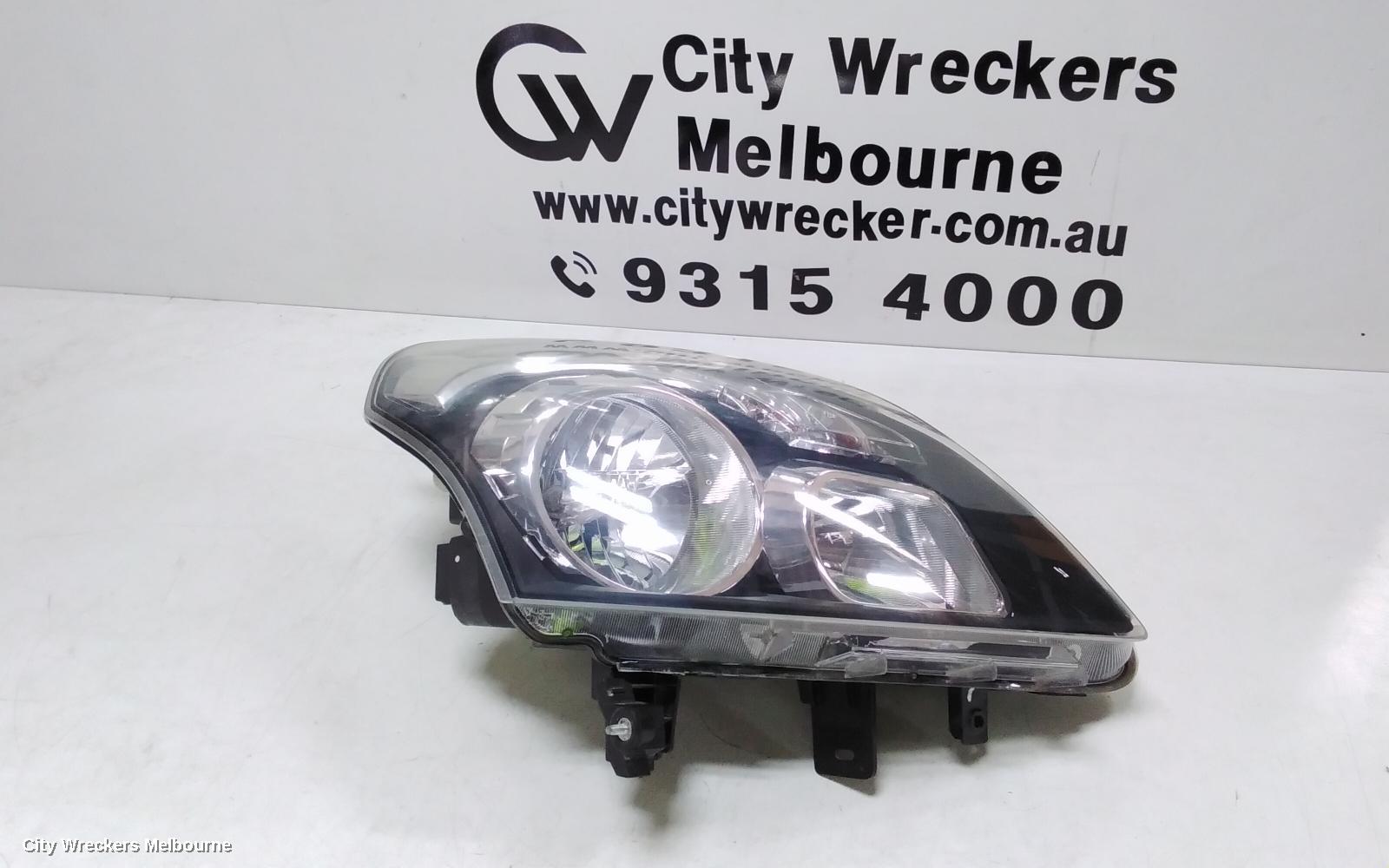 RENAULT KALEOS RIGHT HEADLAMP, H45, 09/2008 - 07/2011