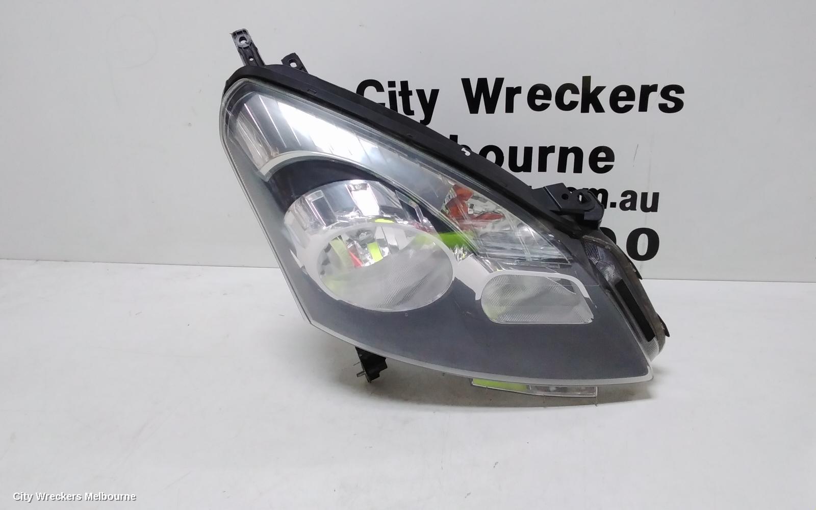 RENAULT KALEOS RIGHT HEADLAMP, H45, 09/2008 - 07/2011