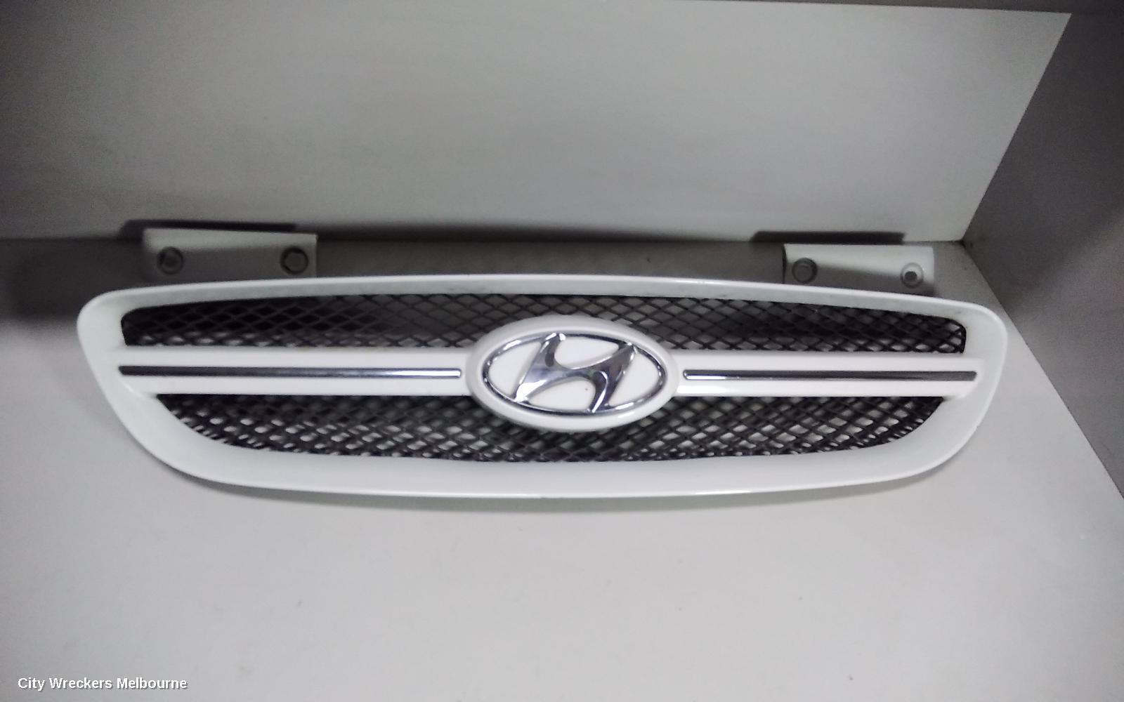 HYUNDAI GETZ GRILLE, RADIATOR GRILLE, TB, PRIME/CHROME, 10/2005 - 07/2008