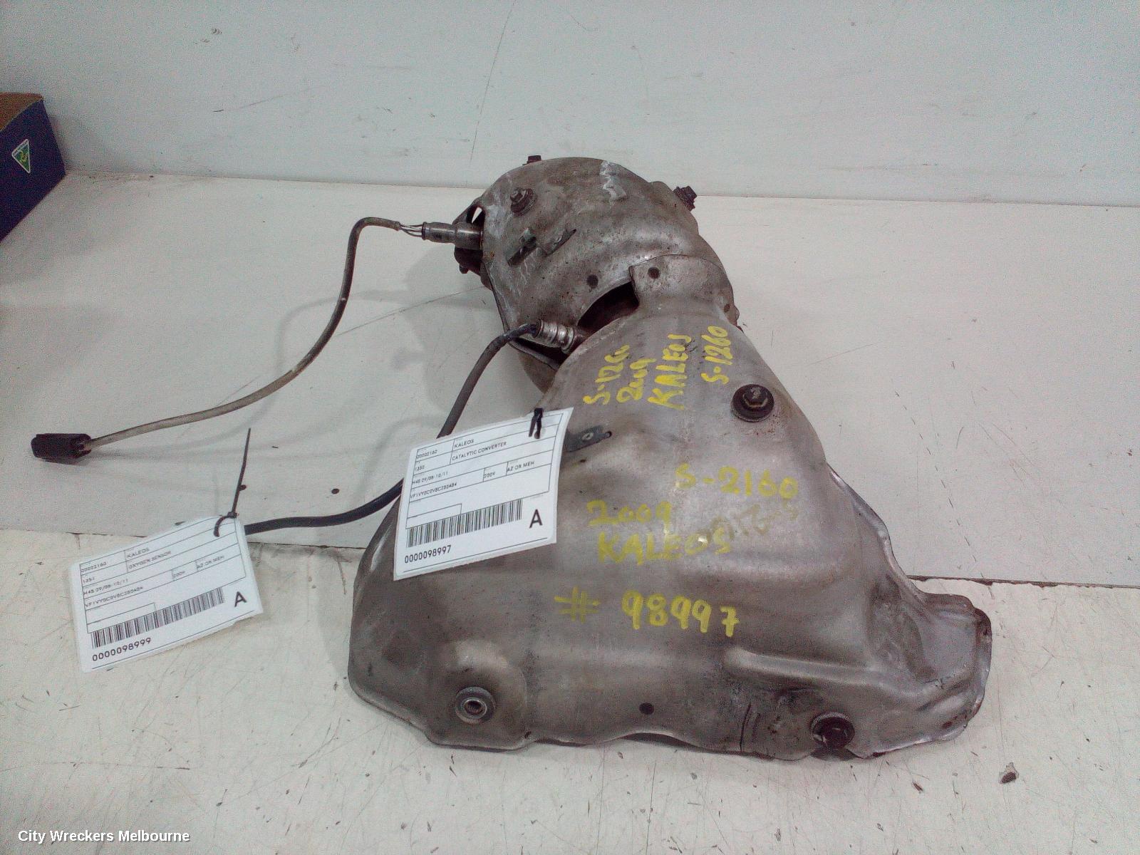 RENAULT KALEOS CATALYTIC CONVERTER, MANIFOLD-CAT TYPE, 2.5, PETROL, H45, 09/2008 - 04/2016