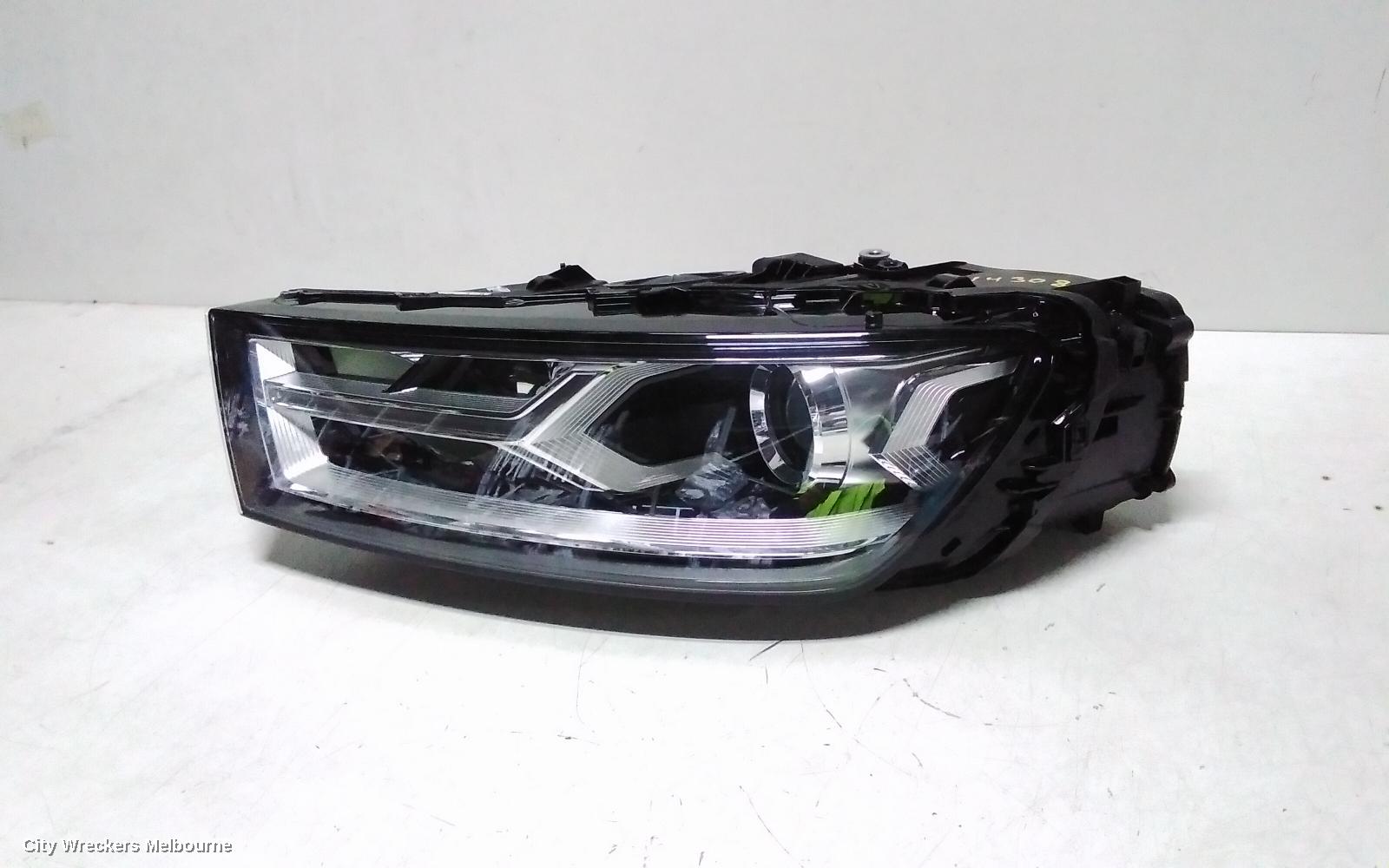 AUDI Q7 LEFT HEADLAMP, 4M, XENON TYPE, 09/2015 - 03/2020