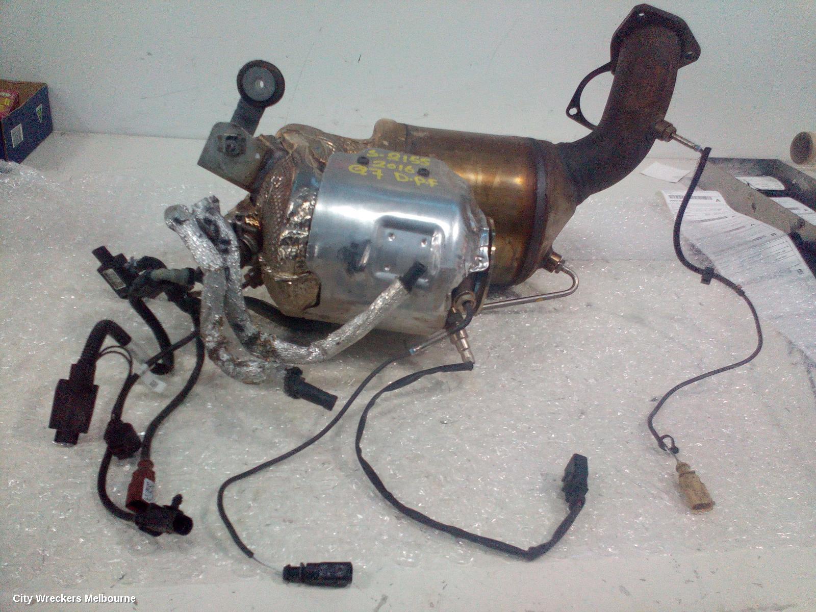 AUDI Q7 PARTICULATE FILTER/DPF, DIESEL, 3.0, CRTC/CZZA CODE, 09/2015 - 03/2020