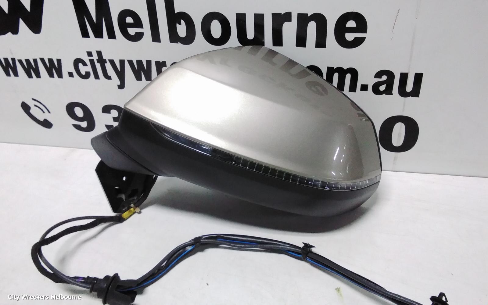 AUDI Q7 LEFT DOOR MIRROR, 4M, POWER FOLD, W/ LANE ASSIST & CAMERA TYPE, 09/2015 - 03/2020