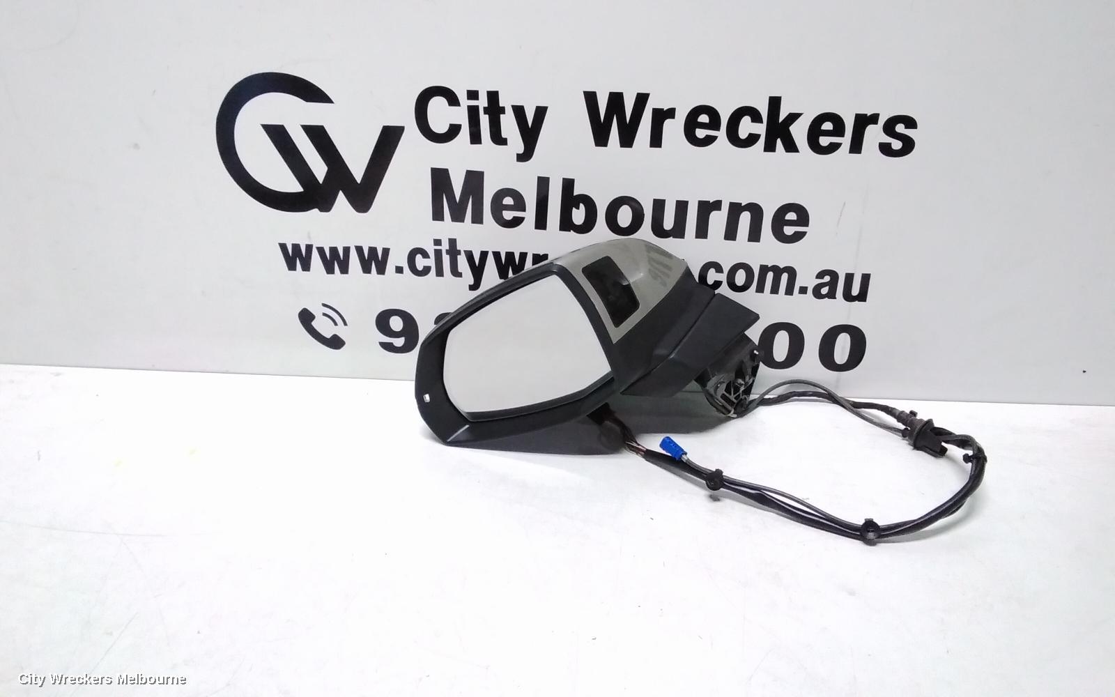 AUDI Q7 LEFT DOOR MIRROR, 4M, POWER FOLD, W/ LANE ASSIST & CAMERA TYPE, 09/2015 - 03/2020