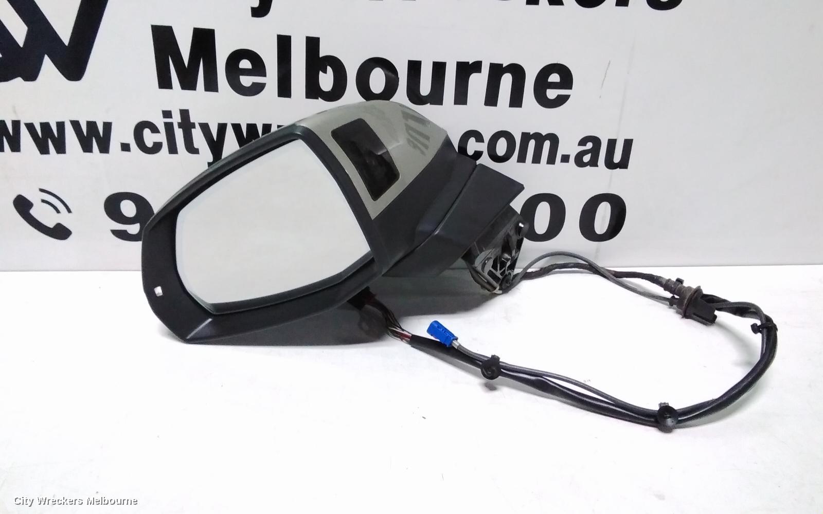 AUDI Q7 LEFT DOOR MIRROR, 4M, POWER FOLD, W/ LANE ASSIST & CAMERA TYPE, 09/2015 - 03/2020