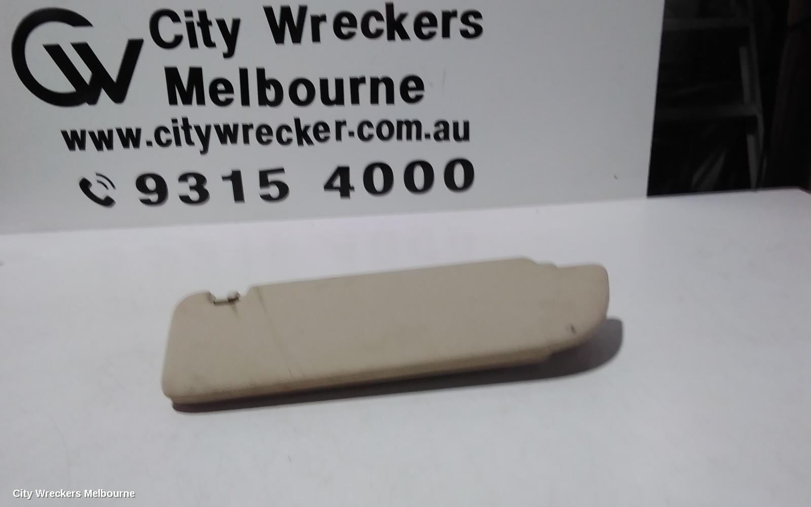 AUDI Q7 SUNVISOR, 4M, LH SIDE, GREY, 09/2015 ONWARDS