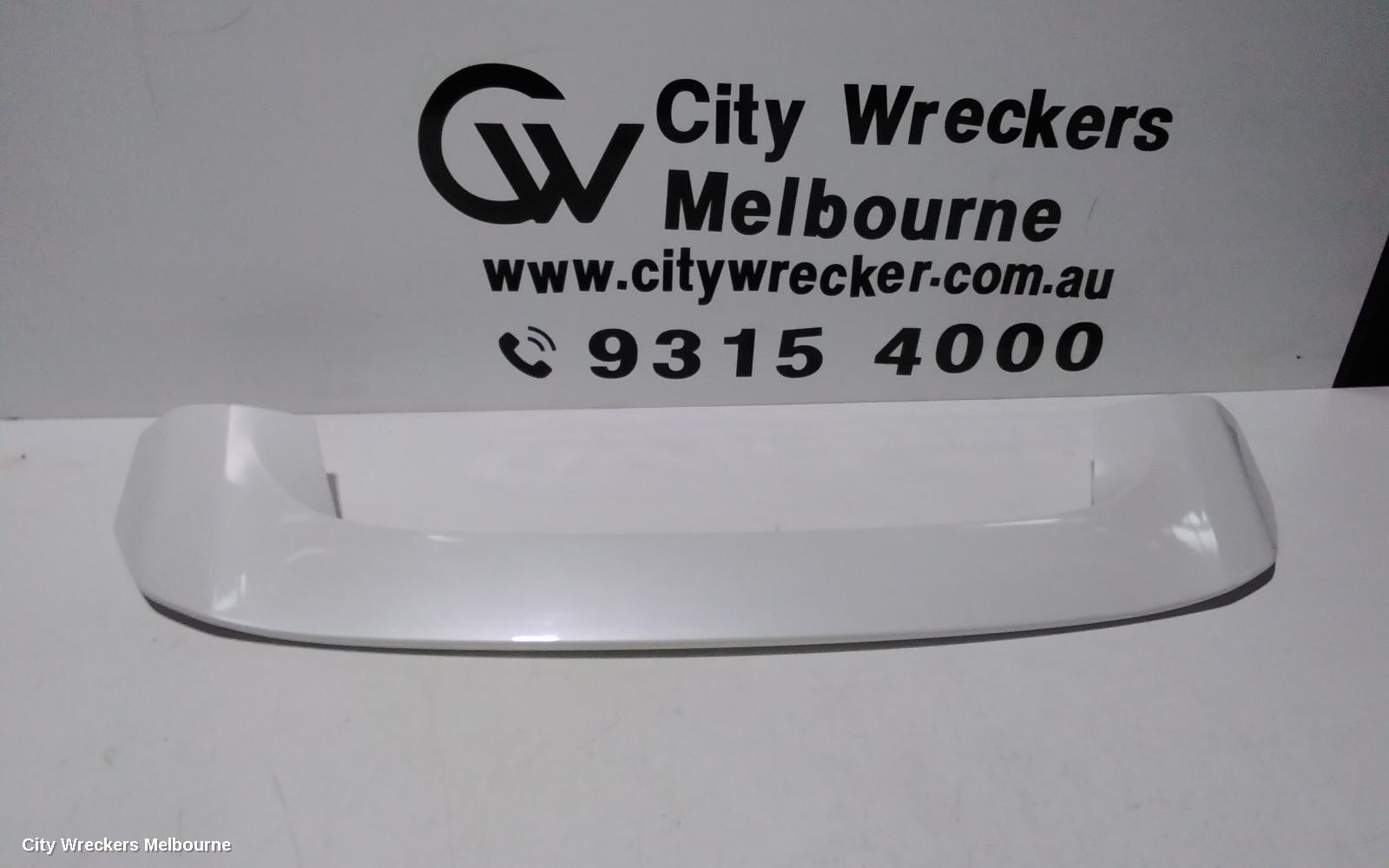 HONDA CIVIC REAR SPOILER, 10TH GEN, HATCH, UPPER, 05/2016 - 08/2021