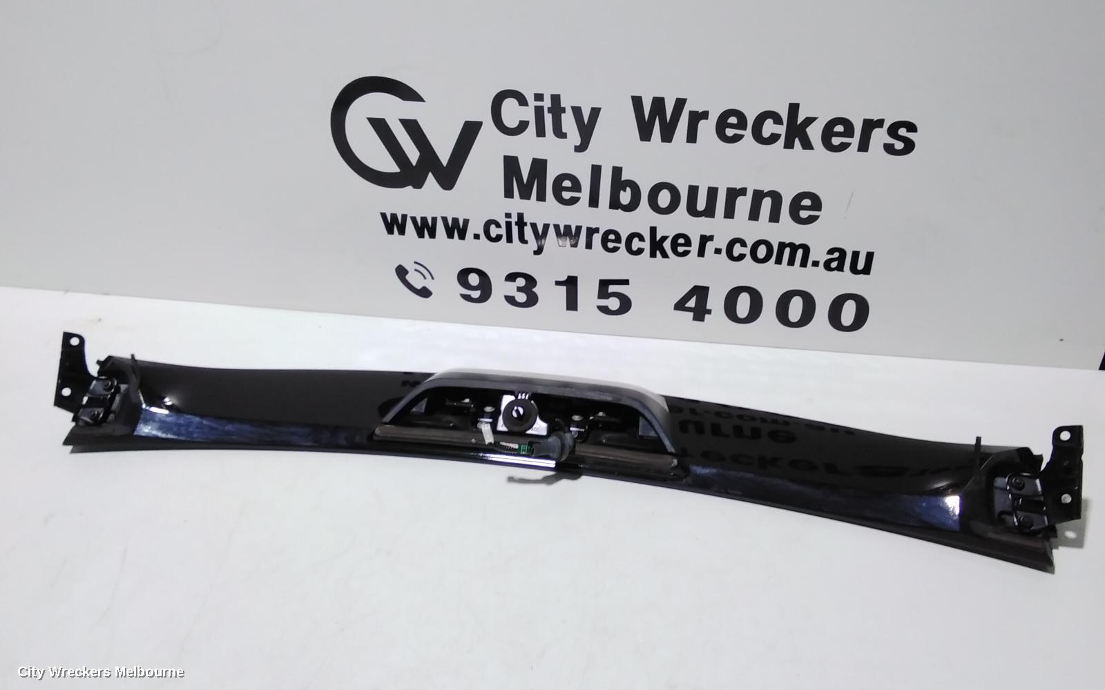 HONDA CIVIC REAR SPOILER, 10TH GEN, HATCH, CENTRE, W/ STOP LAMP TYPE, 05/2016 - 08/2021
