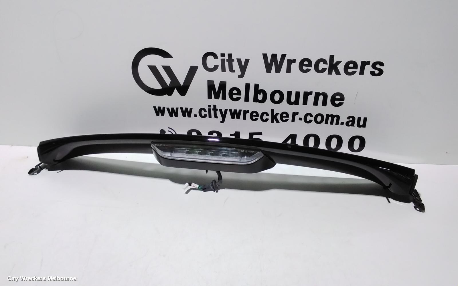 HONDA CIVIC REAR SPOILER, 10TH GEN, HATCH, CENTRE, W/ STOP LAMP TYPE, 05/2016 - 08/2021