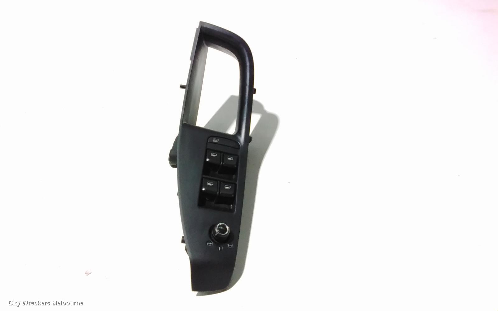 AUDI Q5 PWR DR WIND SWITCH, RH FRONT (MASTER SWITCH), 8R, 03/2009 - 06/2012