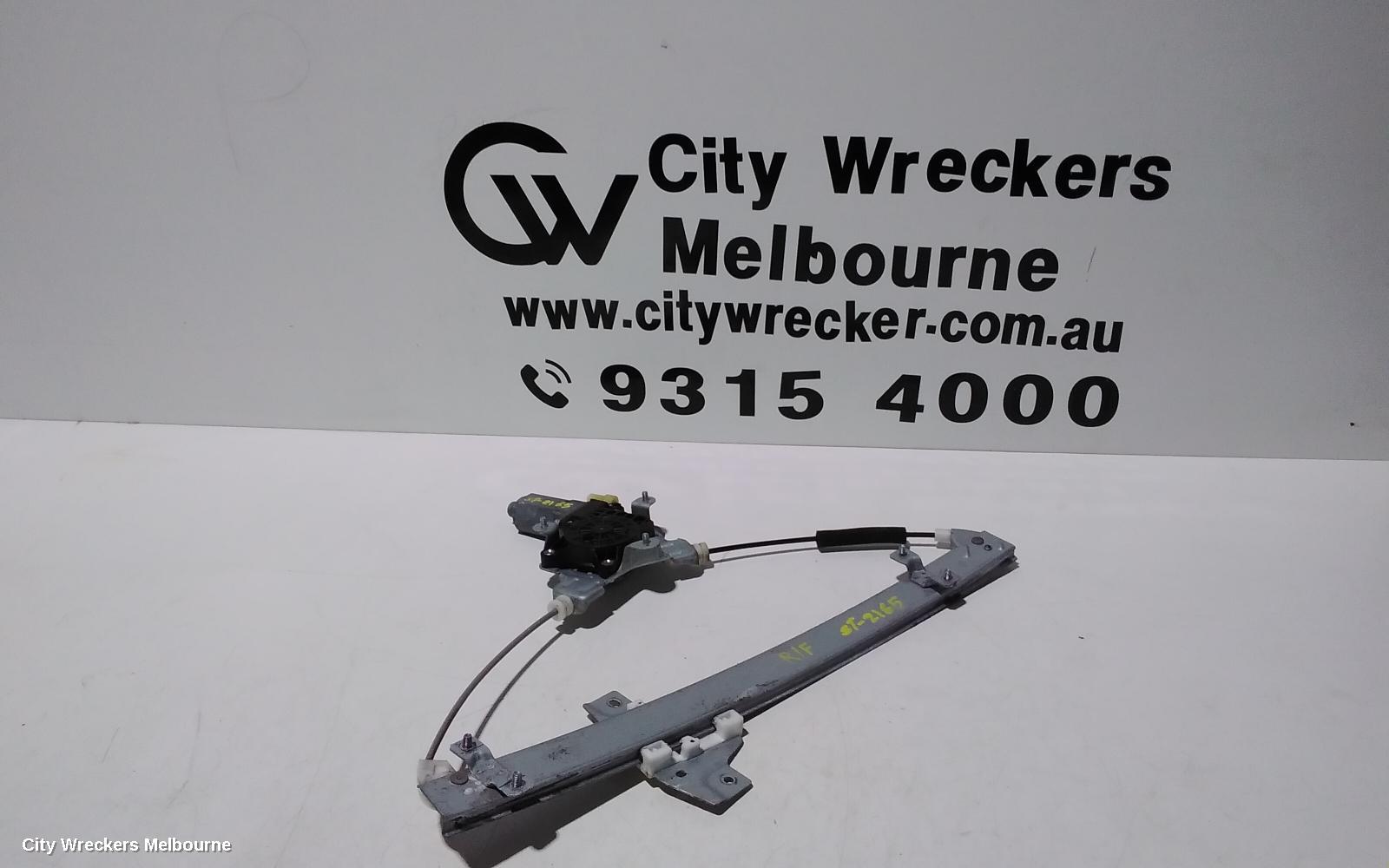 HYUNDAI GETZ RIGHT FRONT WINDOW REG/MOTOR, POWER, TB MY06, 5DR HATCH, 10/2005 - 09/2011
