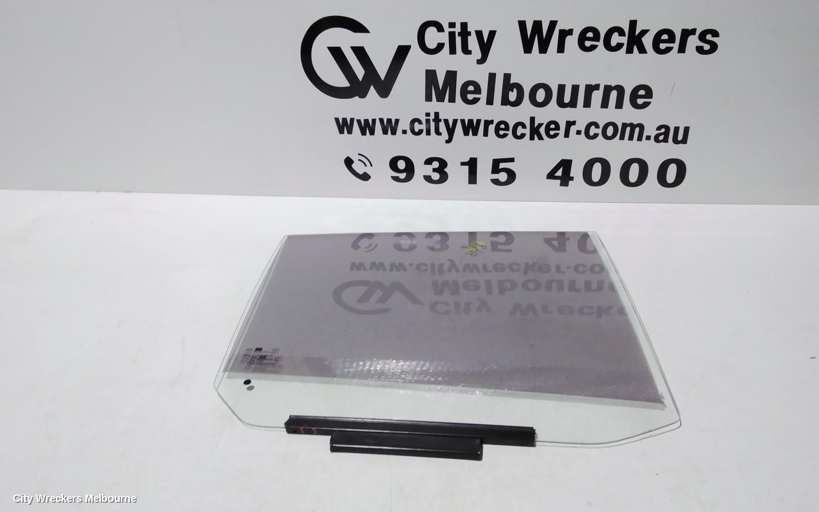 HYUNDAI GETZ RIGHT REAR DOOR WINDOW, TB, 09/2002 - 09/2011