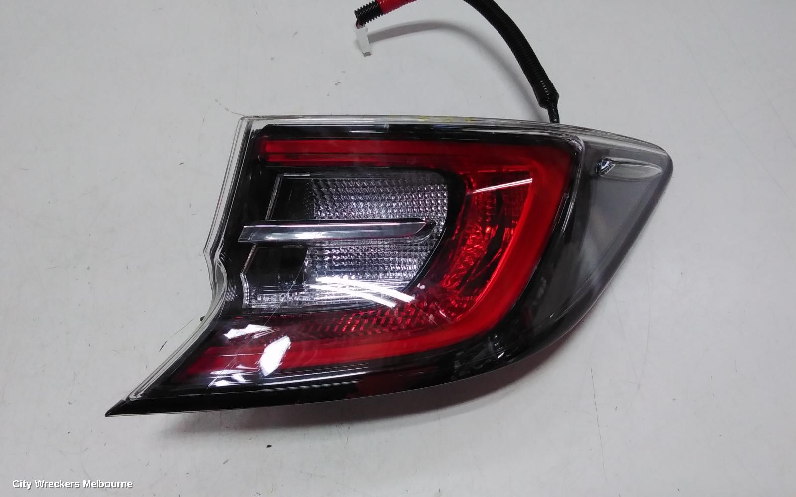 TOYOTA COROLLA RIGHT TAILLIGHT, E210, HATCH, 07/2018 ONWARDS