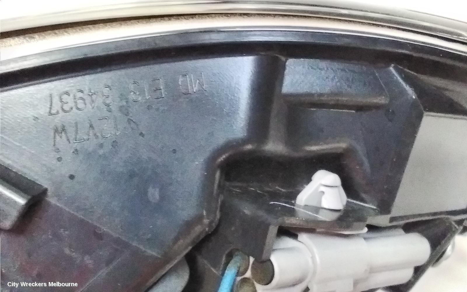 TOYOTA COROLLA RIGHT TAILLIGHT, E210, HATCH, 07/2018 ONWARDS