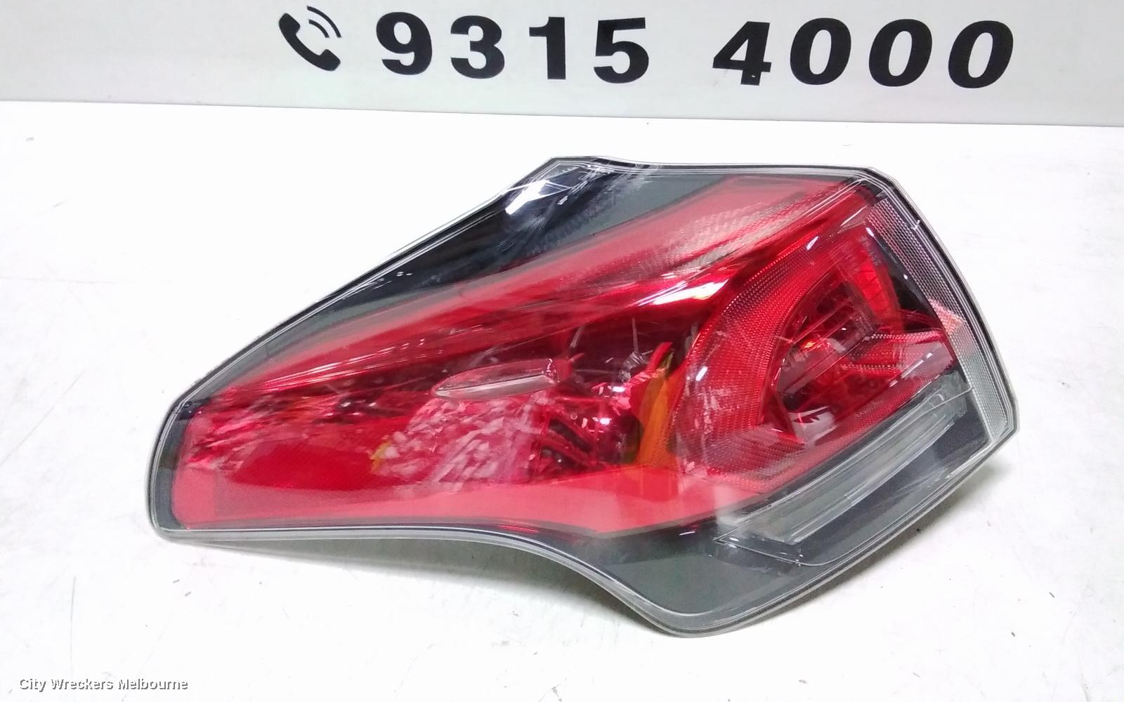 TOYOTA RAV4 LEFT TAILLIGHT, IN BODY, XA40, 10/2015 - 11/2018