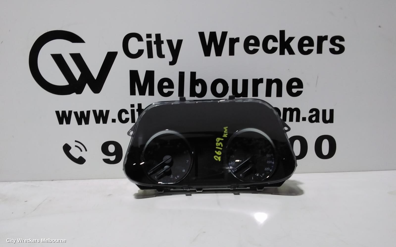 TOYOTA RAV4 INSTRUMENT CLUSTER, INSTRUMENT CLUSTER, PETROL, GXL/CRUISER, AUTO T/M, XA40, 10/2015 - 11/2018