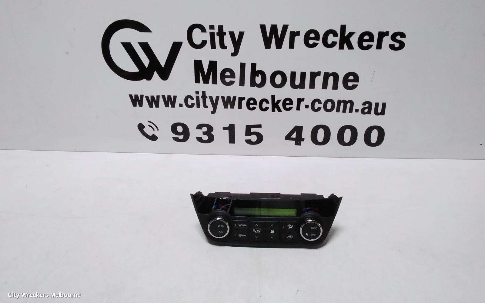 TOYOTA RAV4 HEATER/AC CONTROLS, CLIMATE CONTROL TYPE, XA40, 12/2012 - 11/2018
