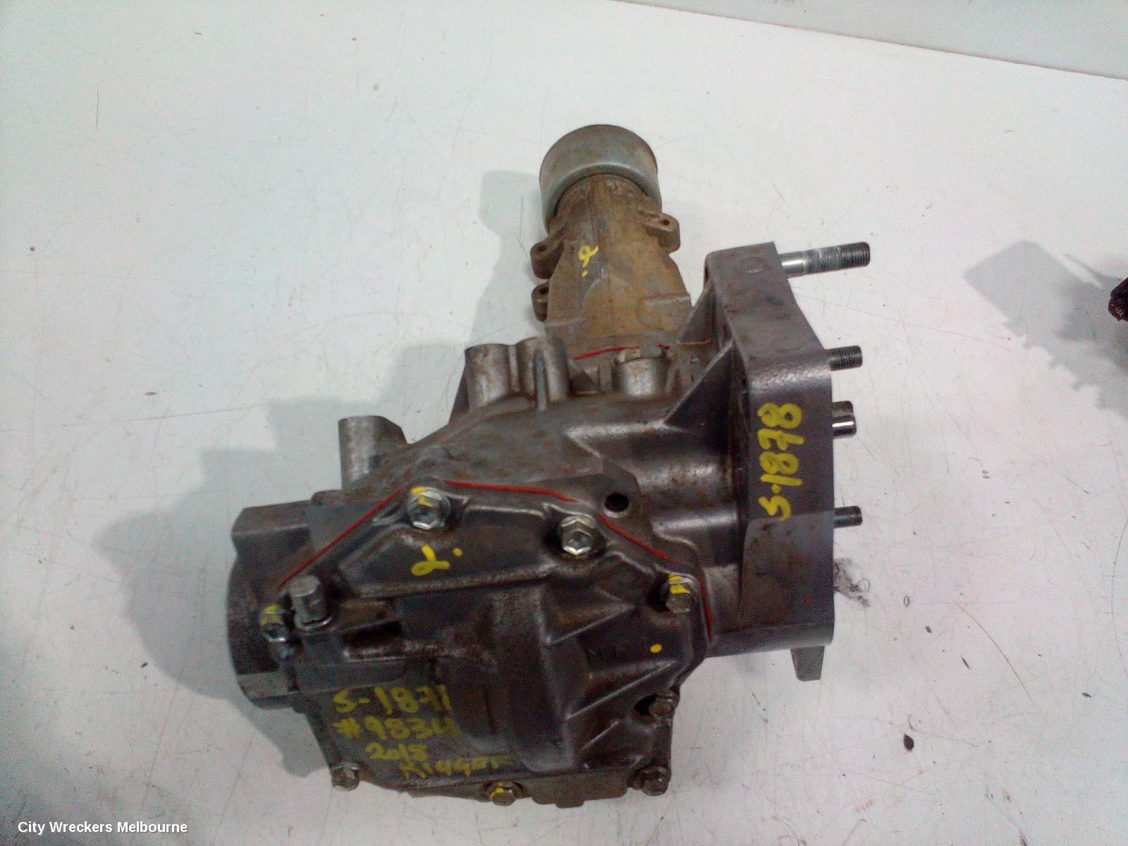 TOYOTA KLUGER TRANSFER CASE, XU50 SERIES, 03/2014 - 02/2021