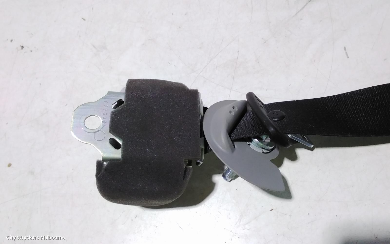 TOYOTA KLUGER SEATBELT/STALK, RH REAR 2ND ROW, SEAT BELT ONLY, GSU50-GSU55, 03/2014 - 02/2021