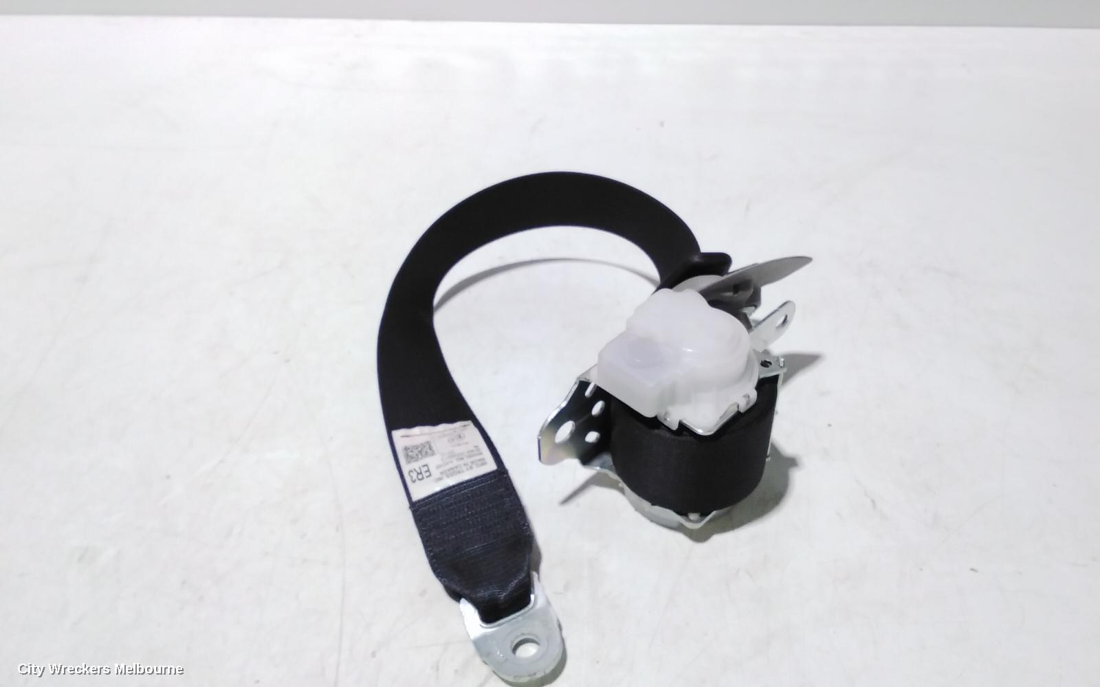TOYOTA KLUGER SEATBELT/STALK, RH REAR 3RD ROW, SEAT BELT ONLY, GSU50-GSU55, 03/2014 - 02/2021