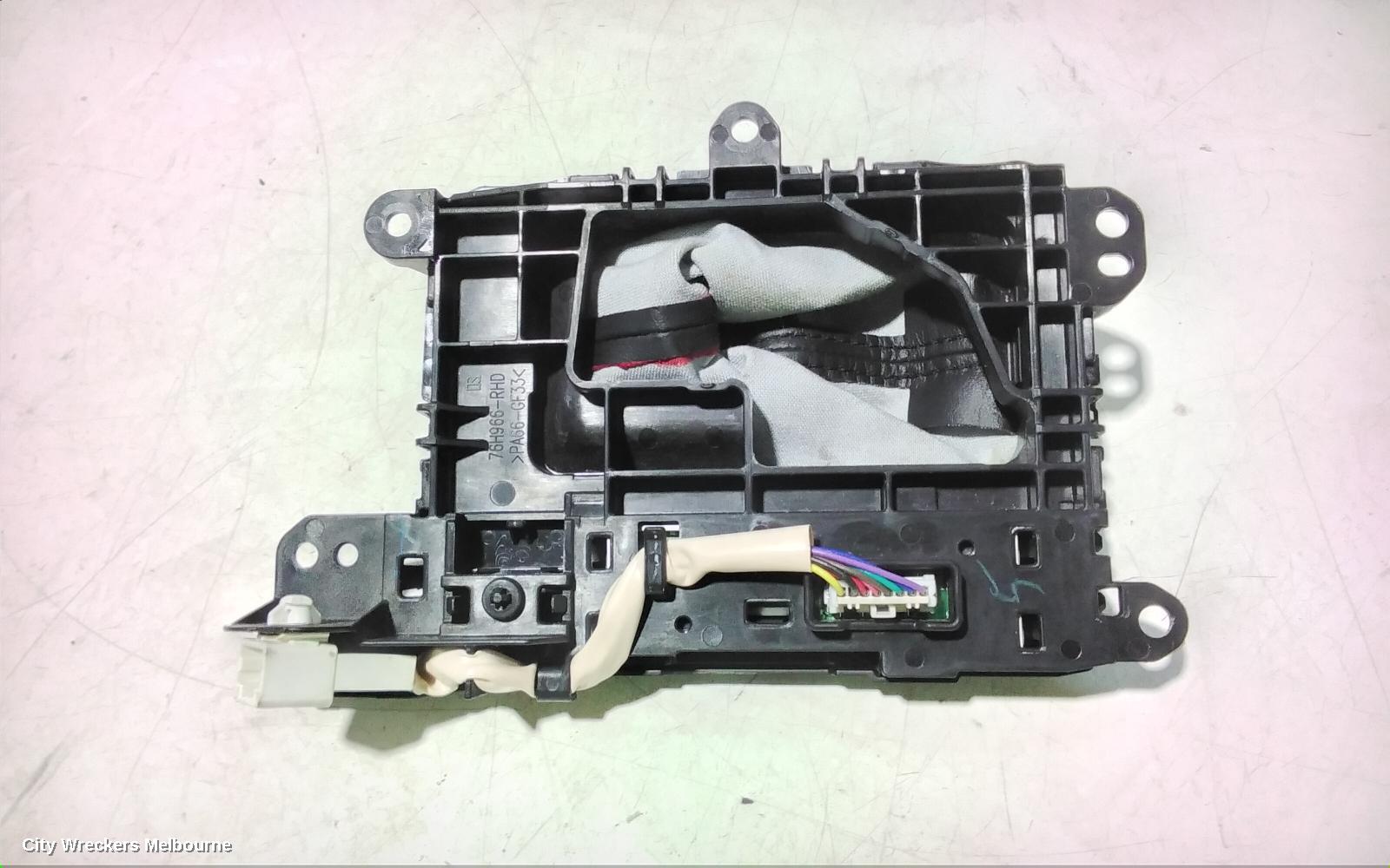 TOYOTA KLUGER GEAR STICK/SHIFTER, XU50 SERIES, 03/2014 - 02/2021