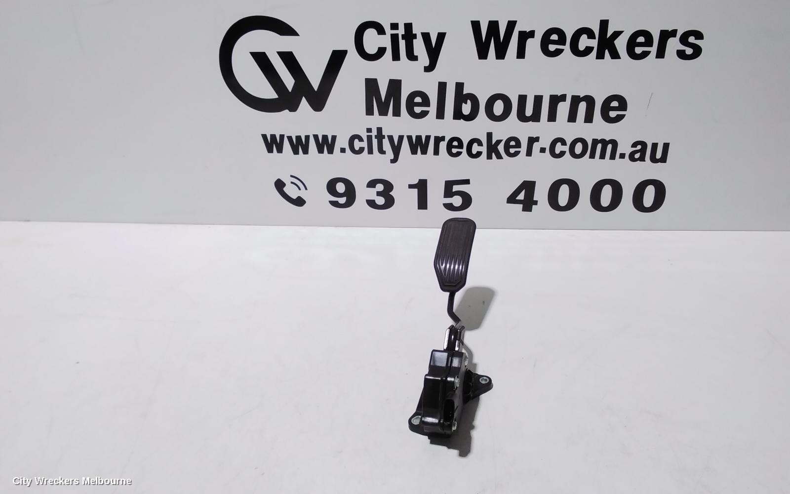 TOYOTA KLUGER PEDAL ASSEMBLY, XU50 SERIES, 03/2014 - 02/2021