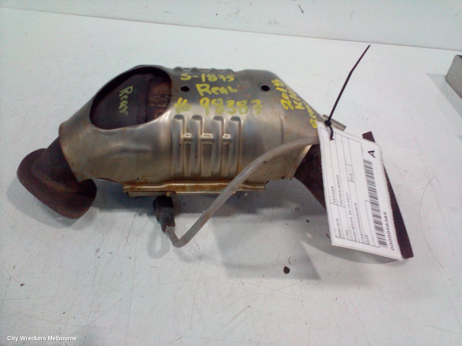 TOYOTA KLUGER CATALYTIC CONVERTER, MANIFOLD-CAT TYPE, 3.5, PETROL, REAR, GSU50/GSU55, 11/2016 - 02/2021