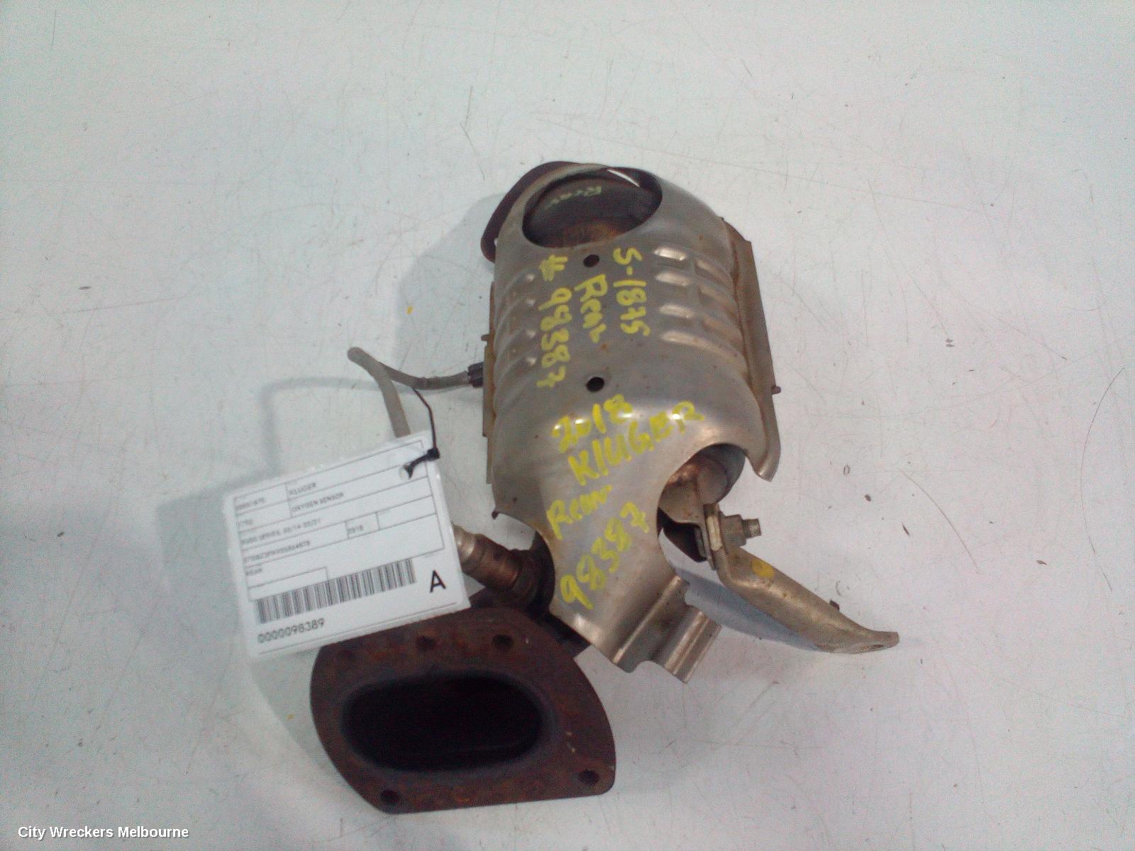 TOYOTA KLUGER CATALYTIC CONVERTER, MANIFOLD-CAT TYPE, 3.5, PETROL, REAR, GSU50/GSU55, 11/2016 - 02/2021