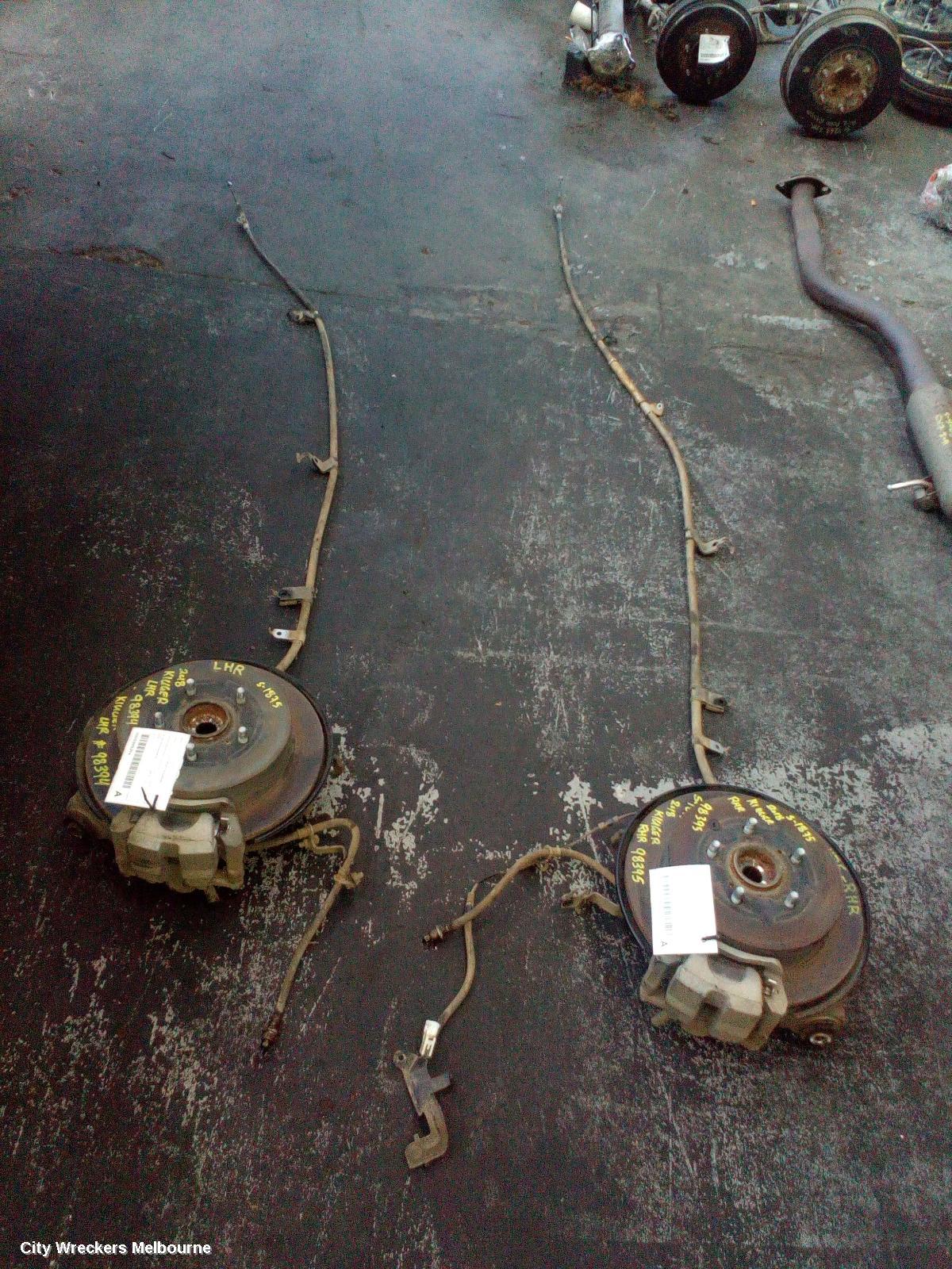 TOYOTA KLUGER LEFT REAR HUB ASSEMBLY, GSU50/GSU55, AWD, 03/2014 - 02/2021