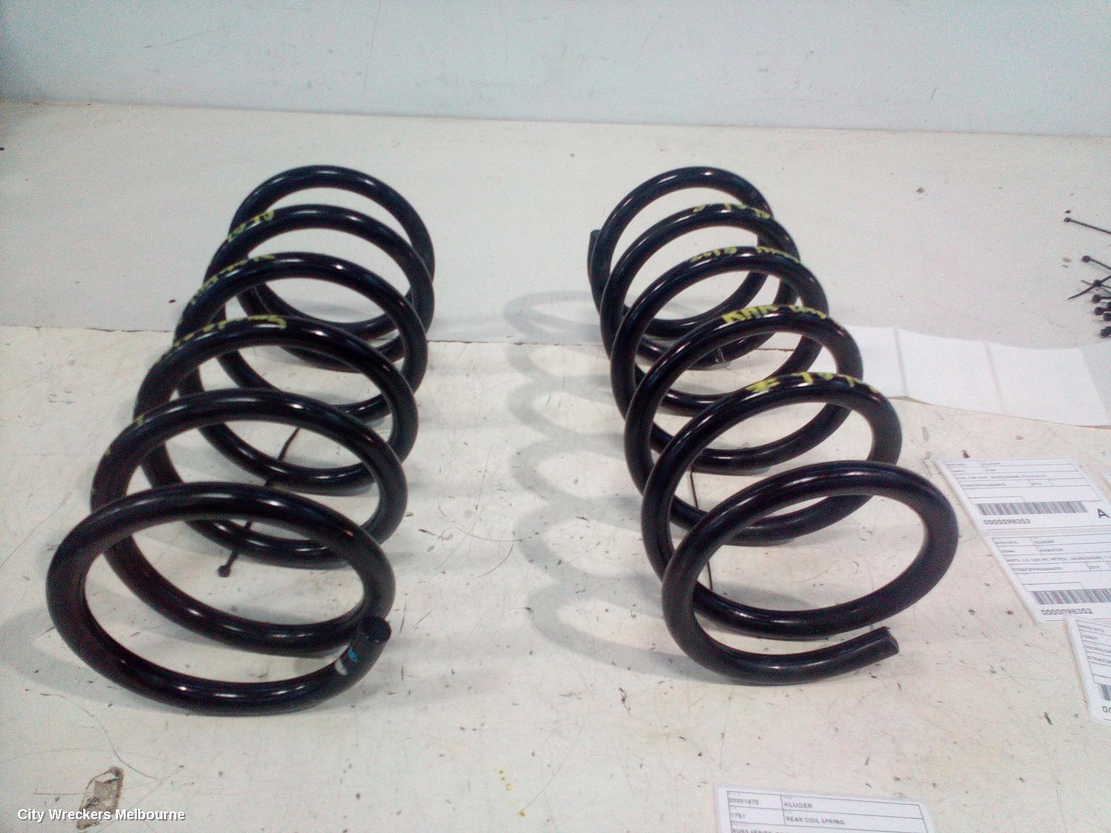 TOYOTA KLUGER REAR COIL SPRING, XU50 SERIES, 03/2014 - 02/2021