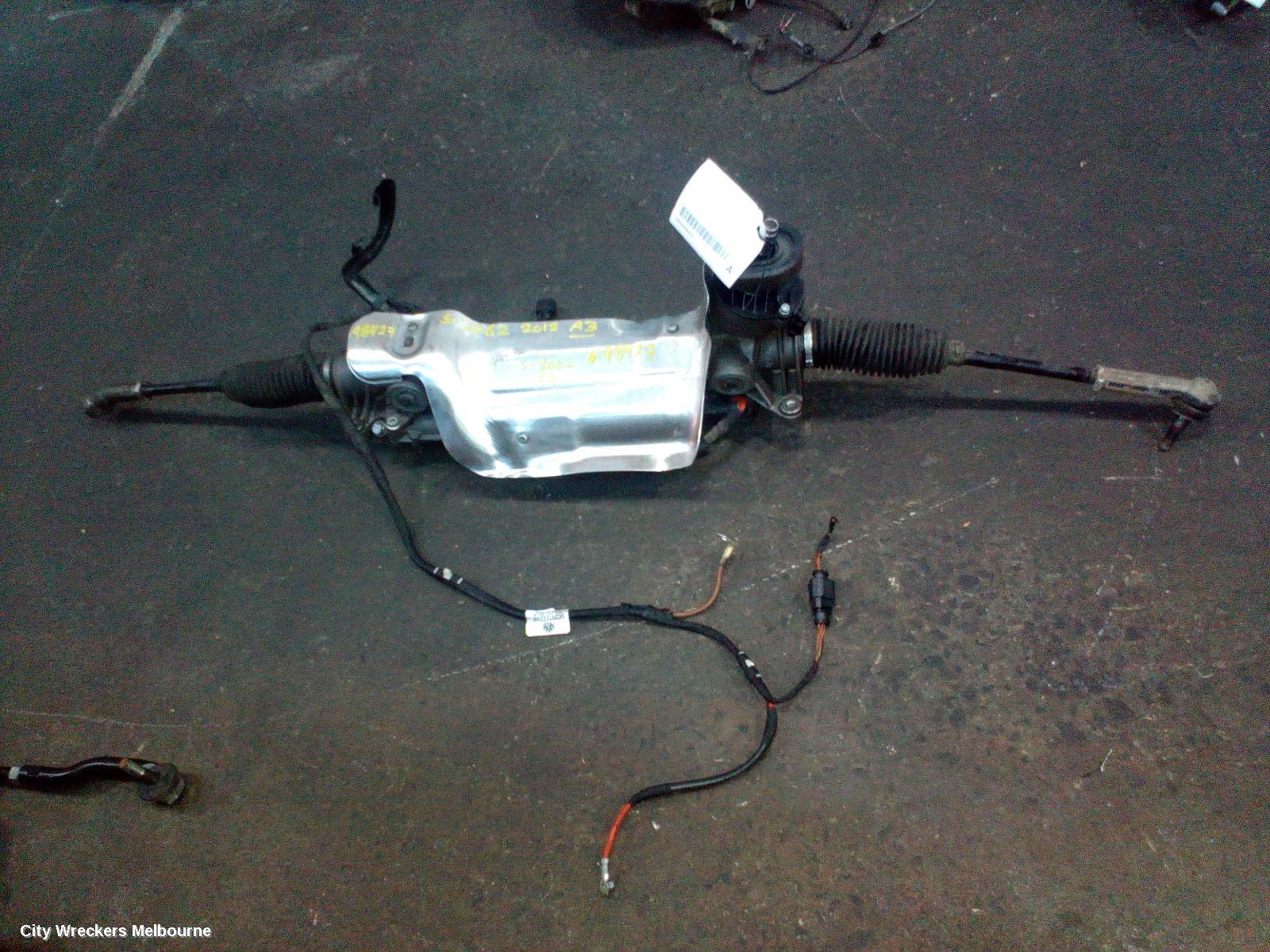 AUDI A3 STEERING BOX/RACK, A3/S3, 8P, 06/2004 - 04/2013