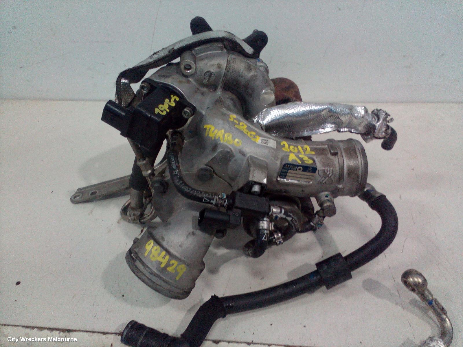 AUDI A3 TURBO SUPERCHARGER, PETROL, 1.8, CDAA CODE, 8P, 05/2007 - 04/2013