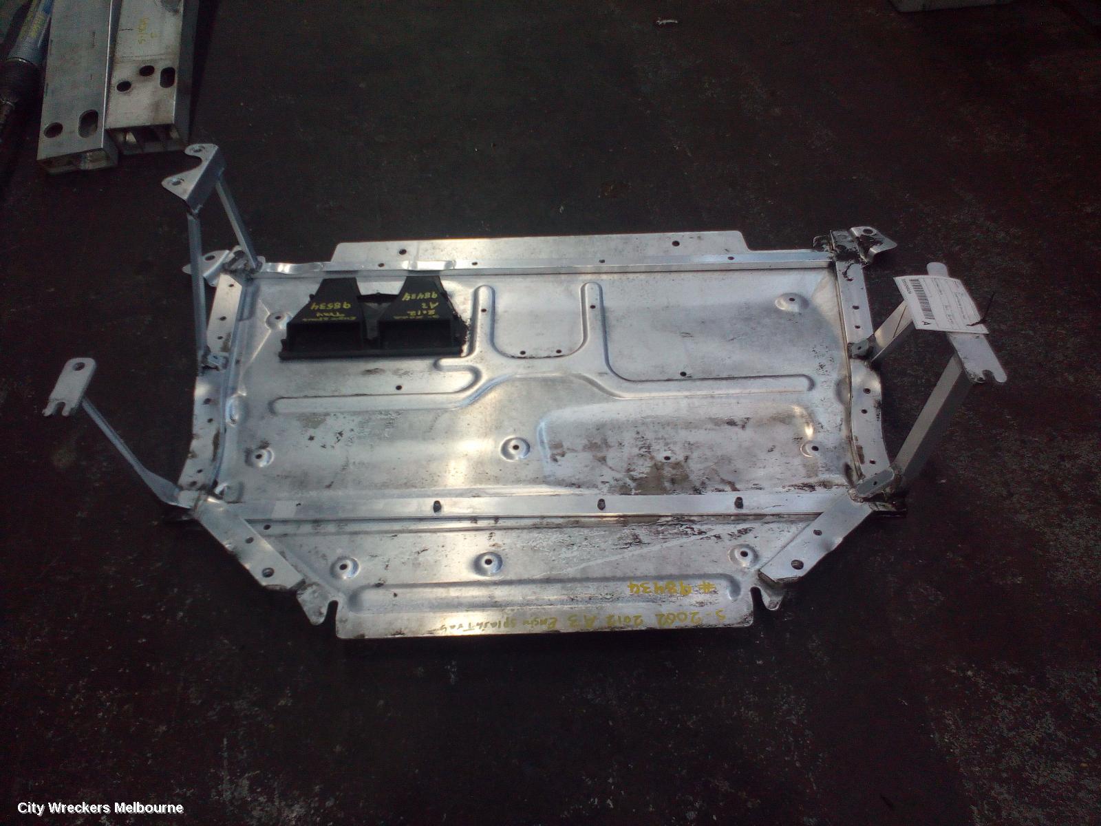 AUDI A3 LOWER ENGINE SPLASH TRAY, 8P, MAIN ENGINE UNDERTRAY, PETROL, 1.8, TURBO, CDAA CODE, 05/2007 - 04/2013