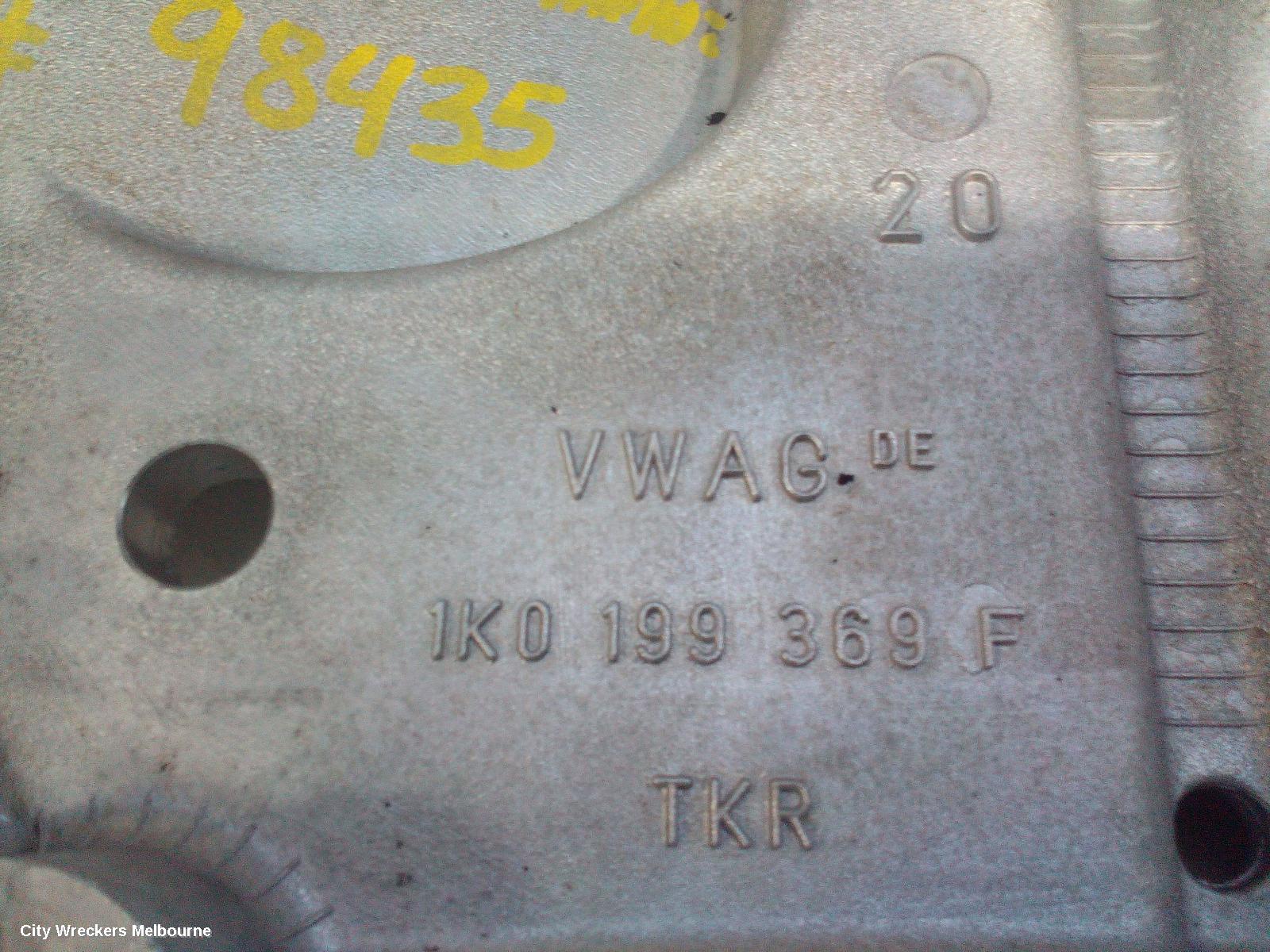 AUDI A3 FRT XMEMBER/CRADLE, 8P, 06/2004 - 04/2013