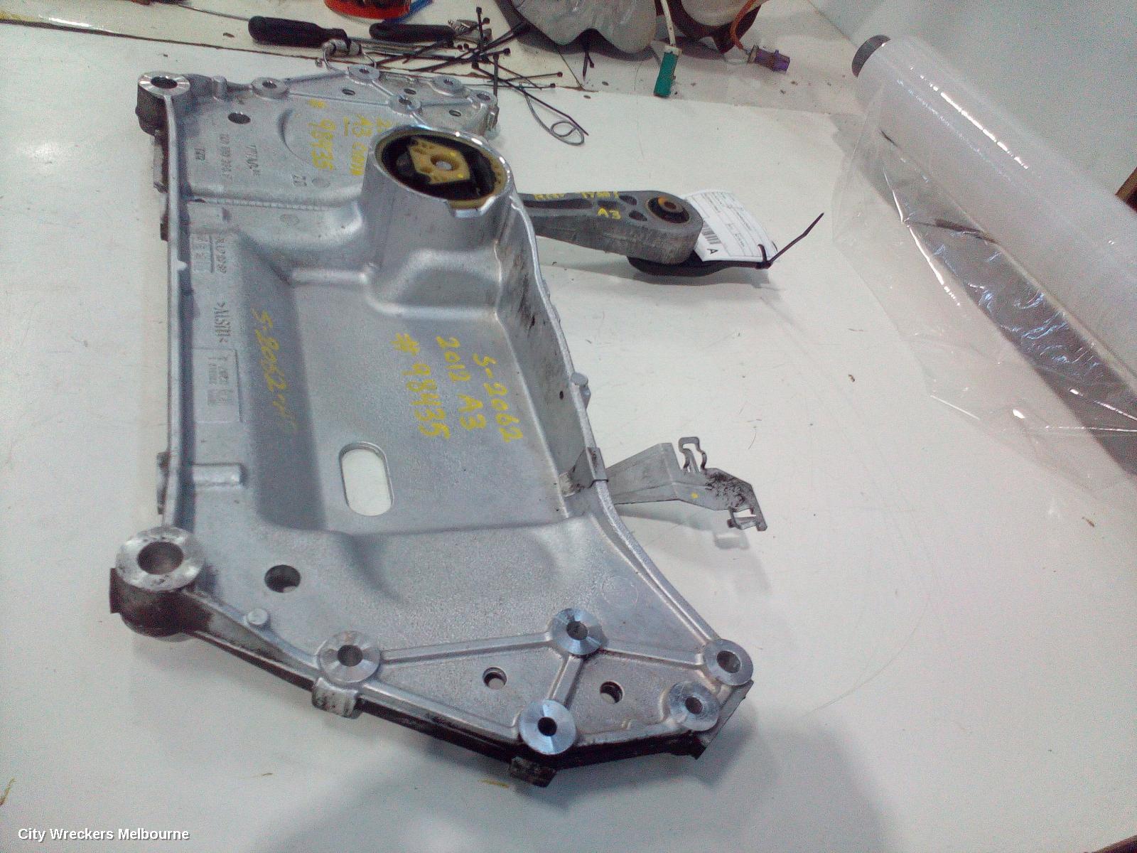 AUDI A3 FRT XMEMBER/CRADLE, 8P, 06/2004 - 04/2013