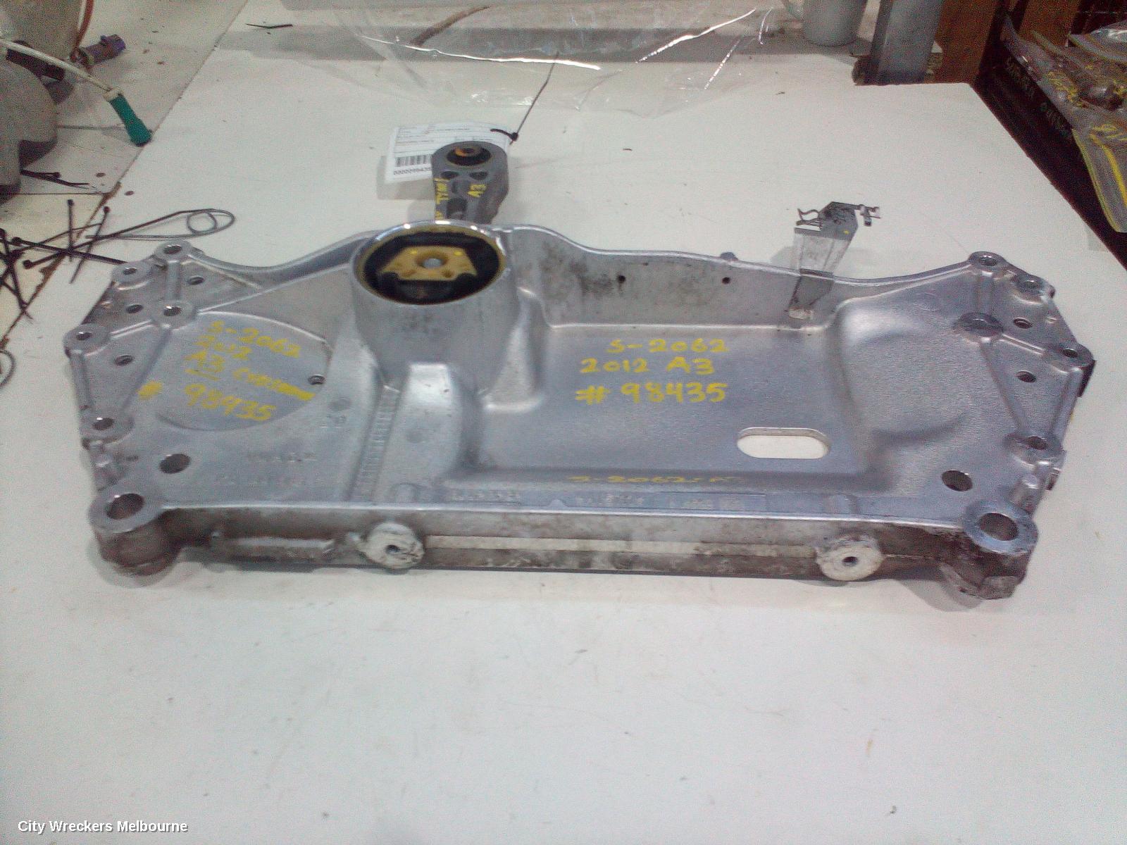 AUDI A3 FRT XMEMBER/CRADLE, 8P, 06/2004 - 04/2013