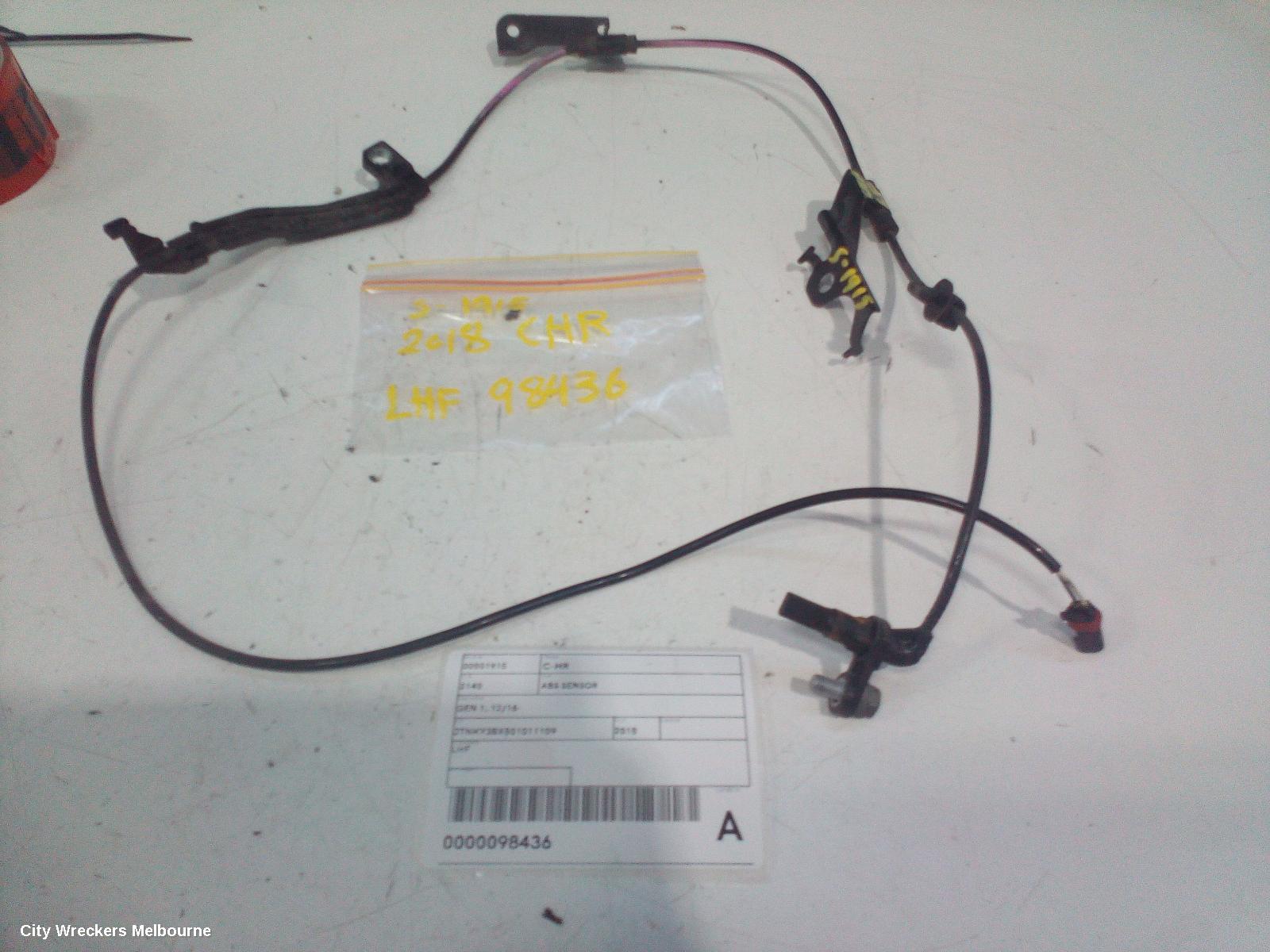 TOYOTA C-HR ABS SENSOR, GEN 1, 12/2016 - 09/2023