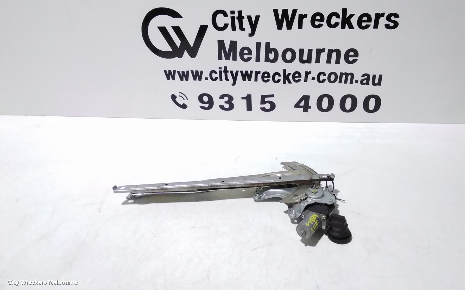 TOYOTA HILUX LEFT FRONT WINDOW REG/MOTOR, DOOR REG ASSY (REG AND MOTOR), NON SR5, 09/2015 ONWARDS