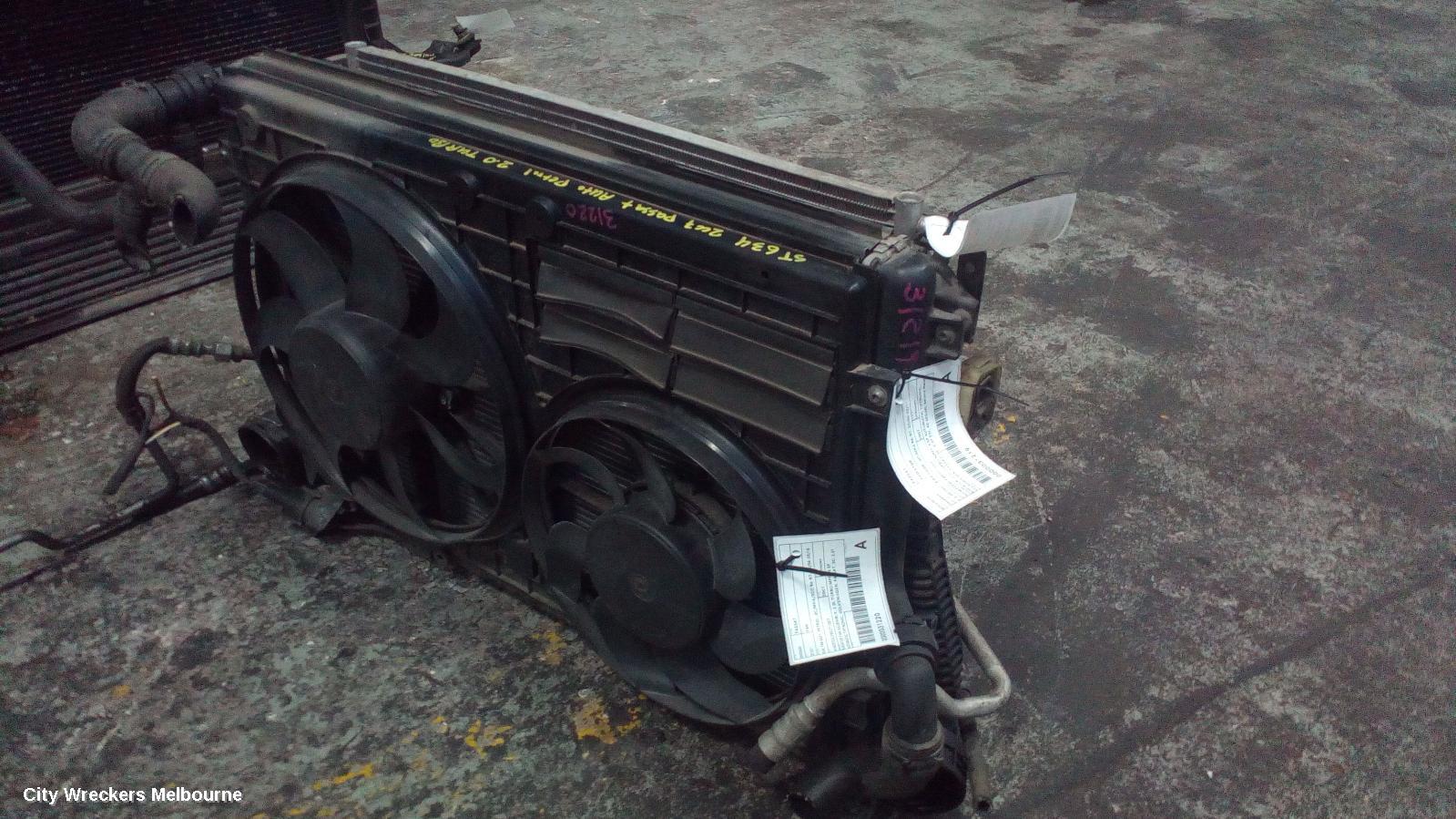 VOLKSWAGEN PASSAT RADIATOR, 2.0, PETROL, BWA CODE, 3C/MK6 B6-B7, 03/2006 - 03/2011