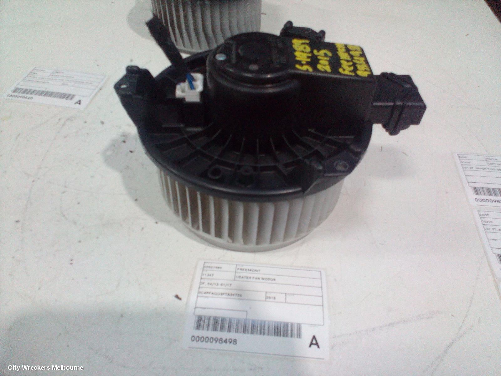 FIAT FREEMONT HEATER FAN MOTOR, JF, 04/2013 - 01/2017
