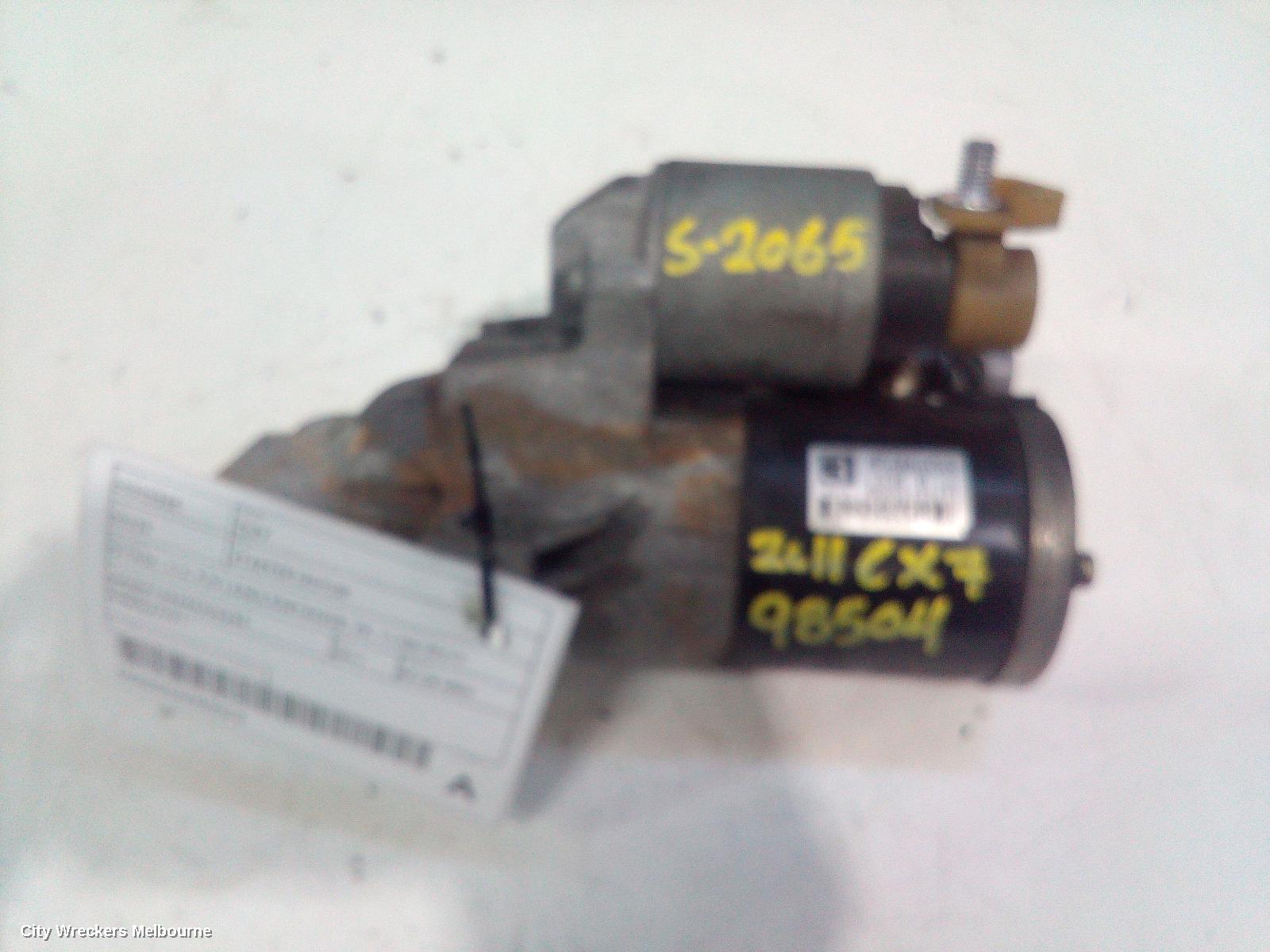 MAZDA CX7 STARTER, PETROL, 2.3, P/N L538/L53818400B, ER, 11/2006 - 02/2012