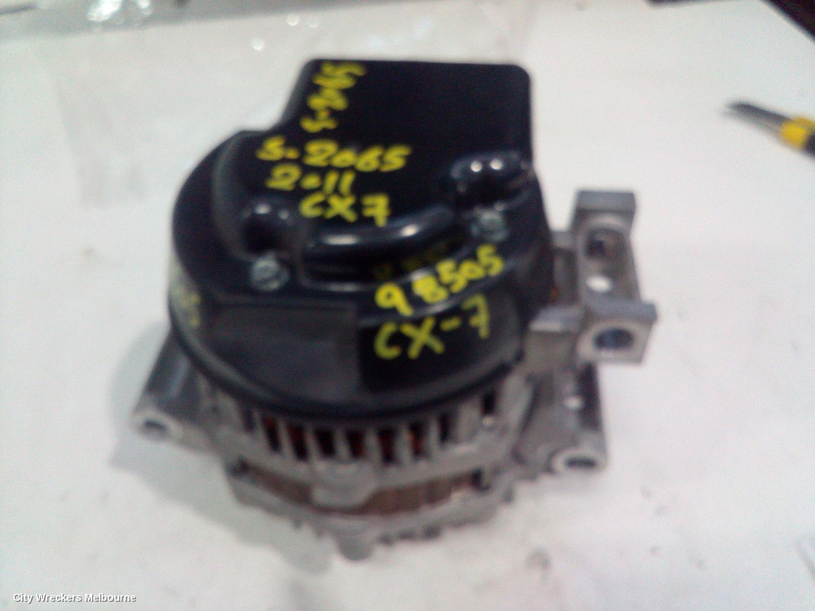 MAZDA CX7 ALTERNATOR, PETROL, 2.3, L3, ER, TURBO, 11/2006 - 02/2012