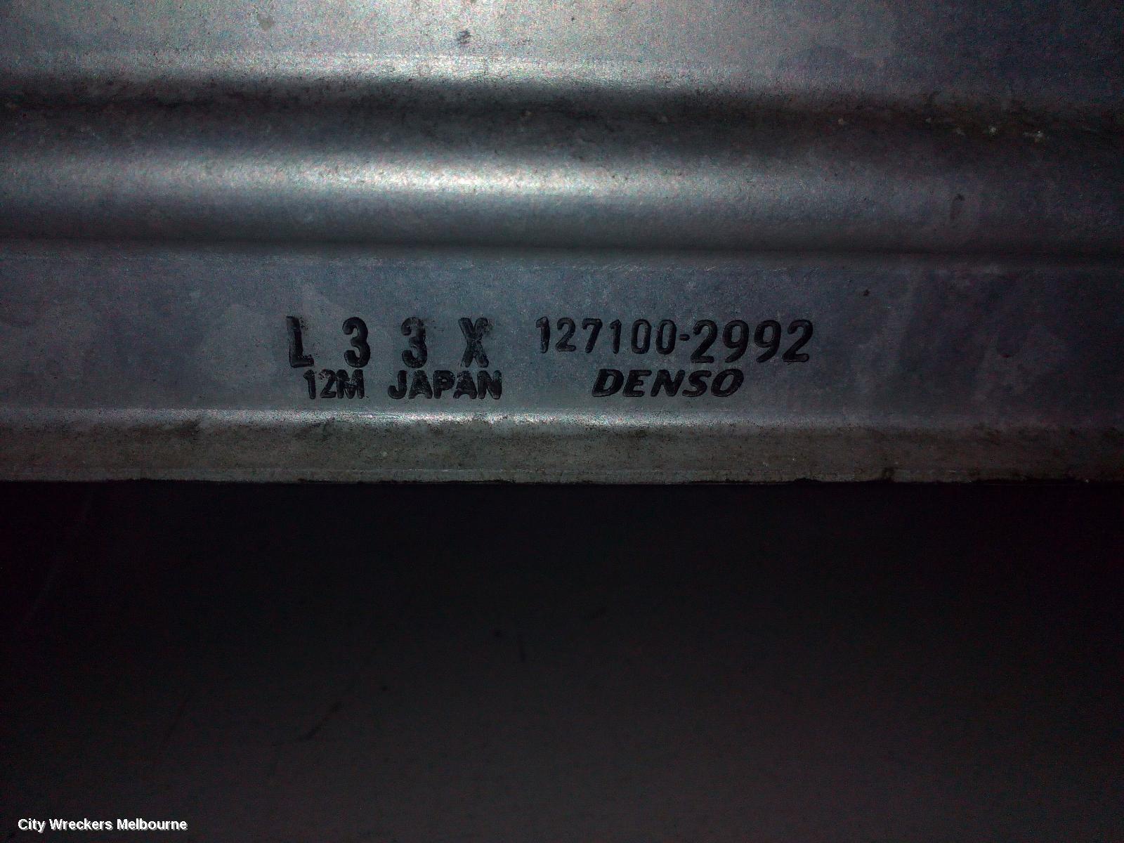 MAZDA CX7 INTERCOOLER, 2.3, L3, PETROL, TURBO, TOP MOUNTED TYPE, ER, 11/2006 - 02/2012