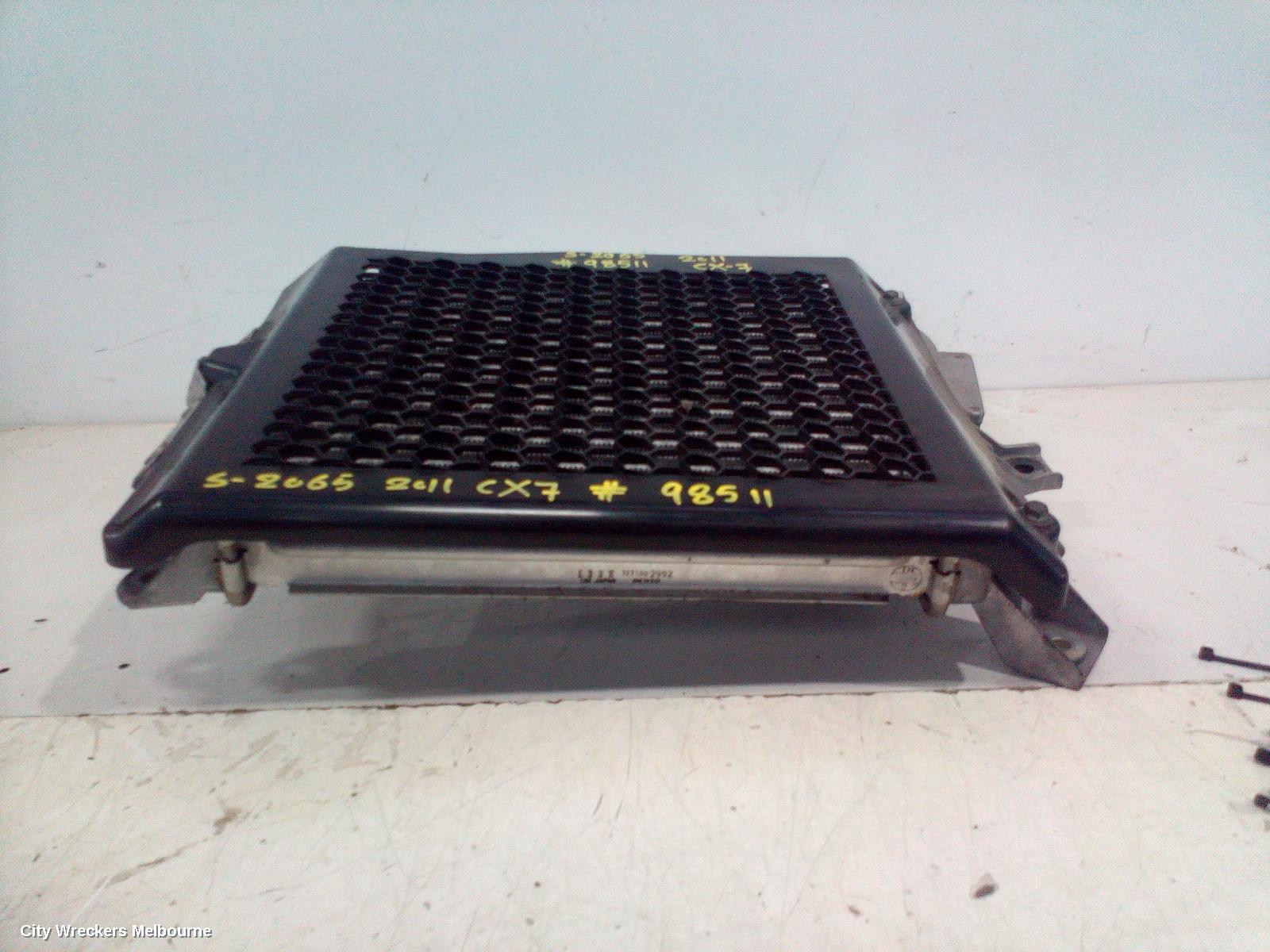 MAZDA CX7 INTERCOOLER, 2.3, L3, PETROL, TURBO, TOP MOUNTED TYPE, ER, 11/2006 - 02/2012