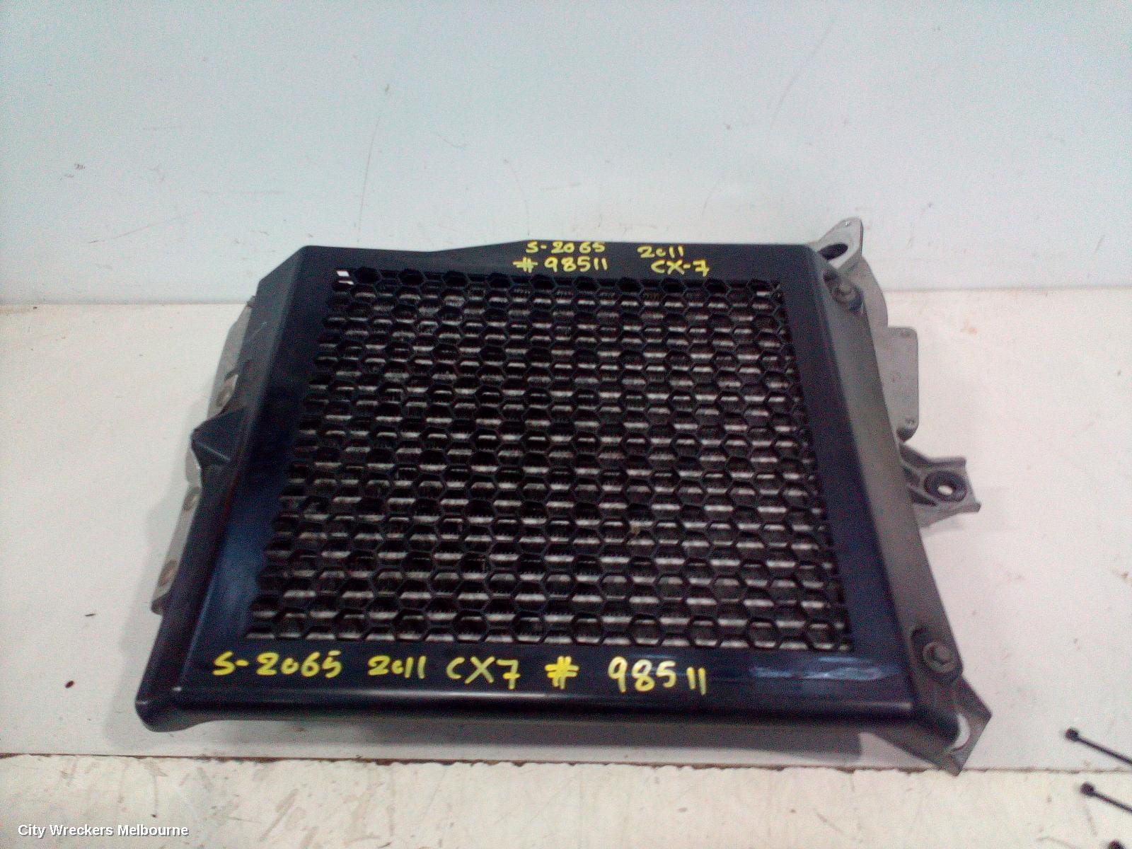 MAZDA CX7 INTERCOOLER, 2.3, L3, PETROL, TURBO, TOP MOUNTED TYPE, ER, 11/2006 - 02/2012
