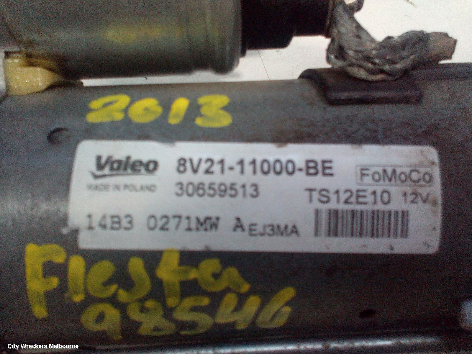 FORD FIESTA STARTER, PETROL, 1.5, WZ, 09/2013 - 12/2019