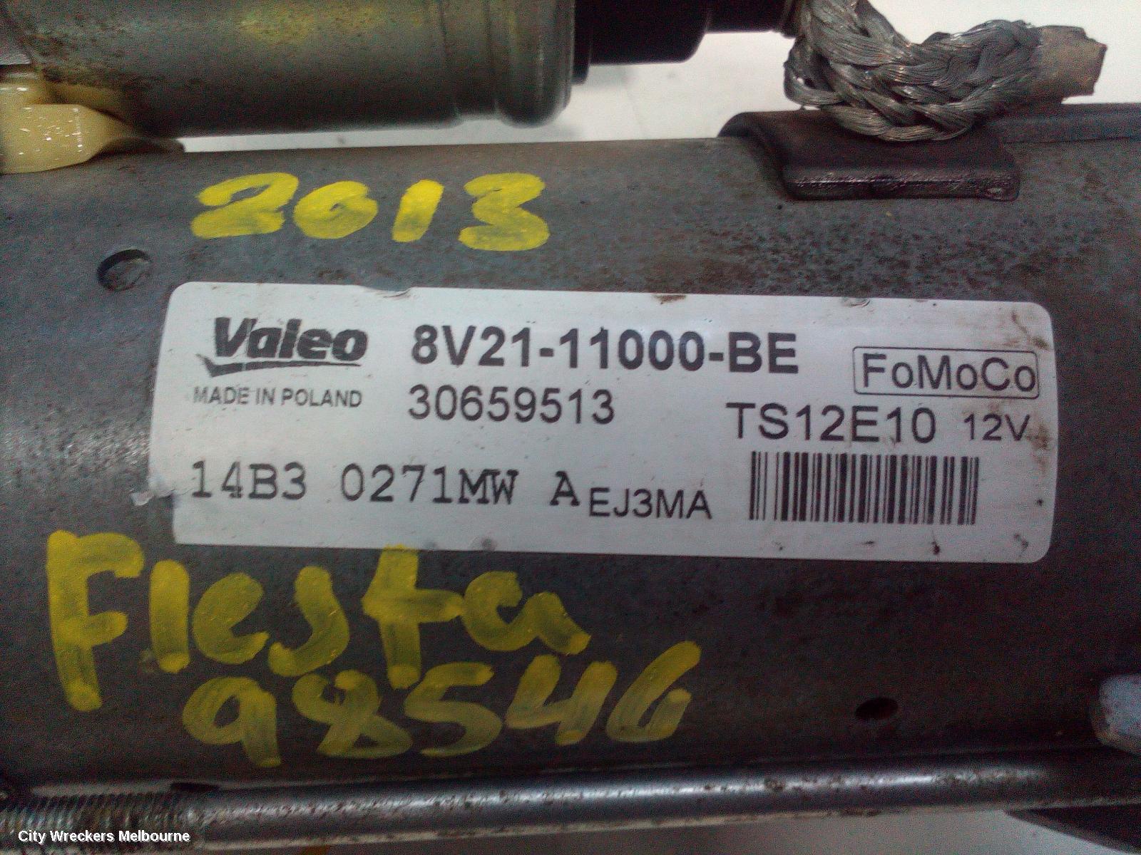 FORD FIESTA STARTER, PETROL, 1.5, WZ, 09/2013 - 12/2019