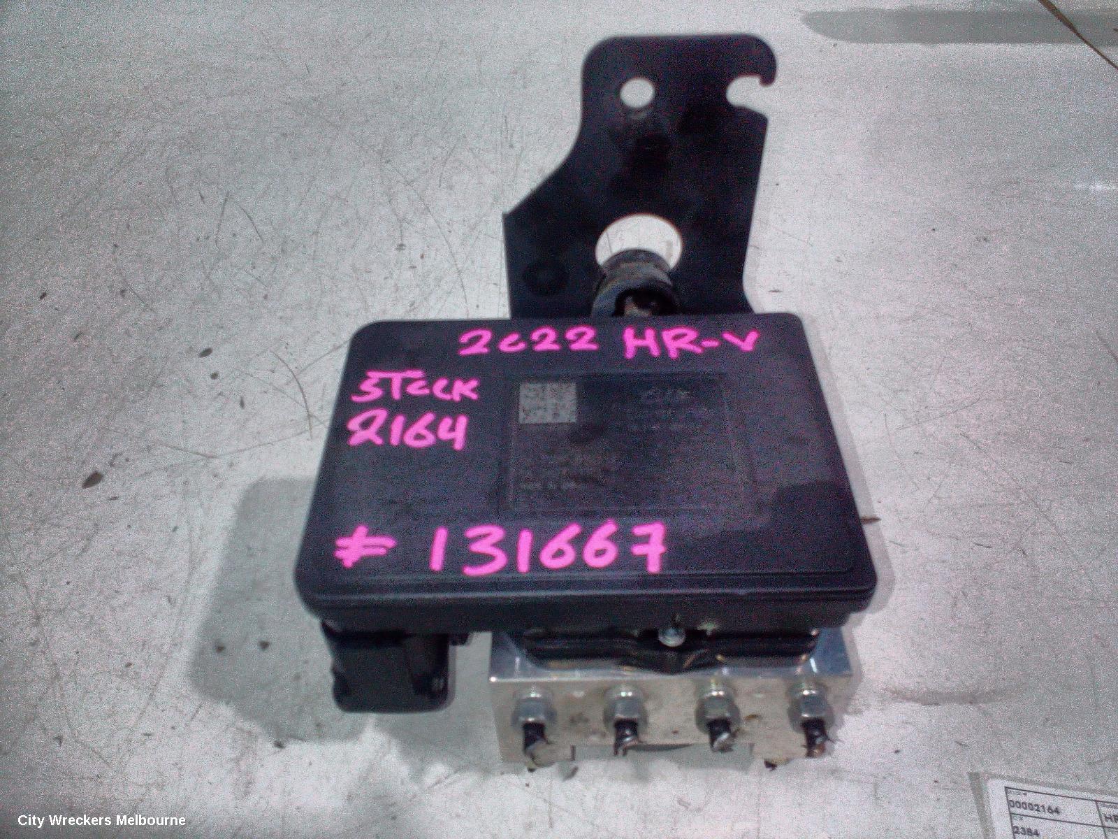HONDA HRV ABS PUMP/MODULATOR, RV, 12/2021 ONWARDS