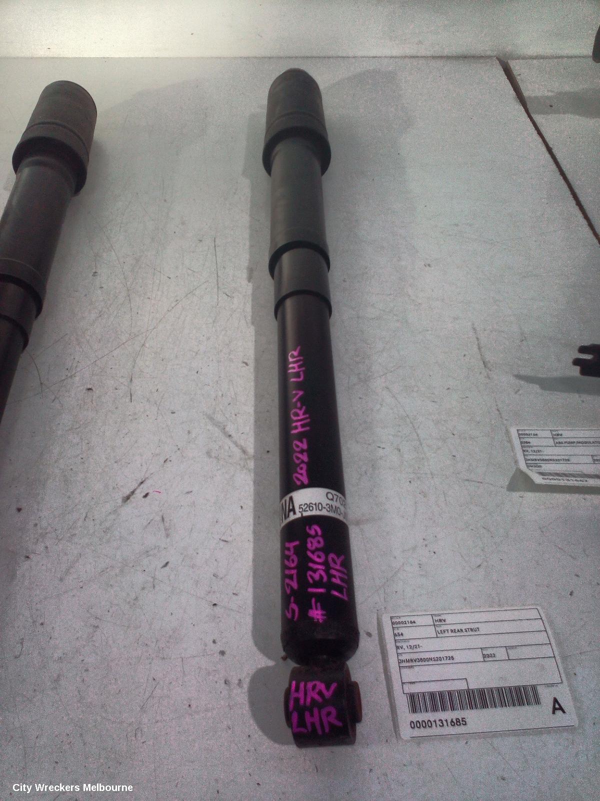 HONDA HRV LEFT REAR STRUT, RV, 12/2021 ONWARDS