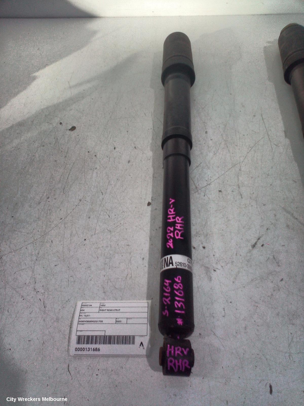 HONDA HRV RIGHT REAR STRUT, RV, 12/2021 ONWARDS